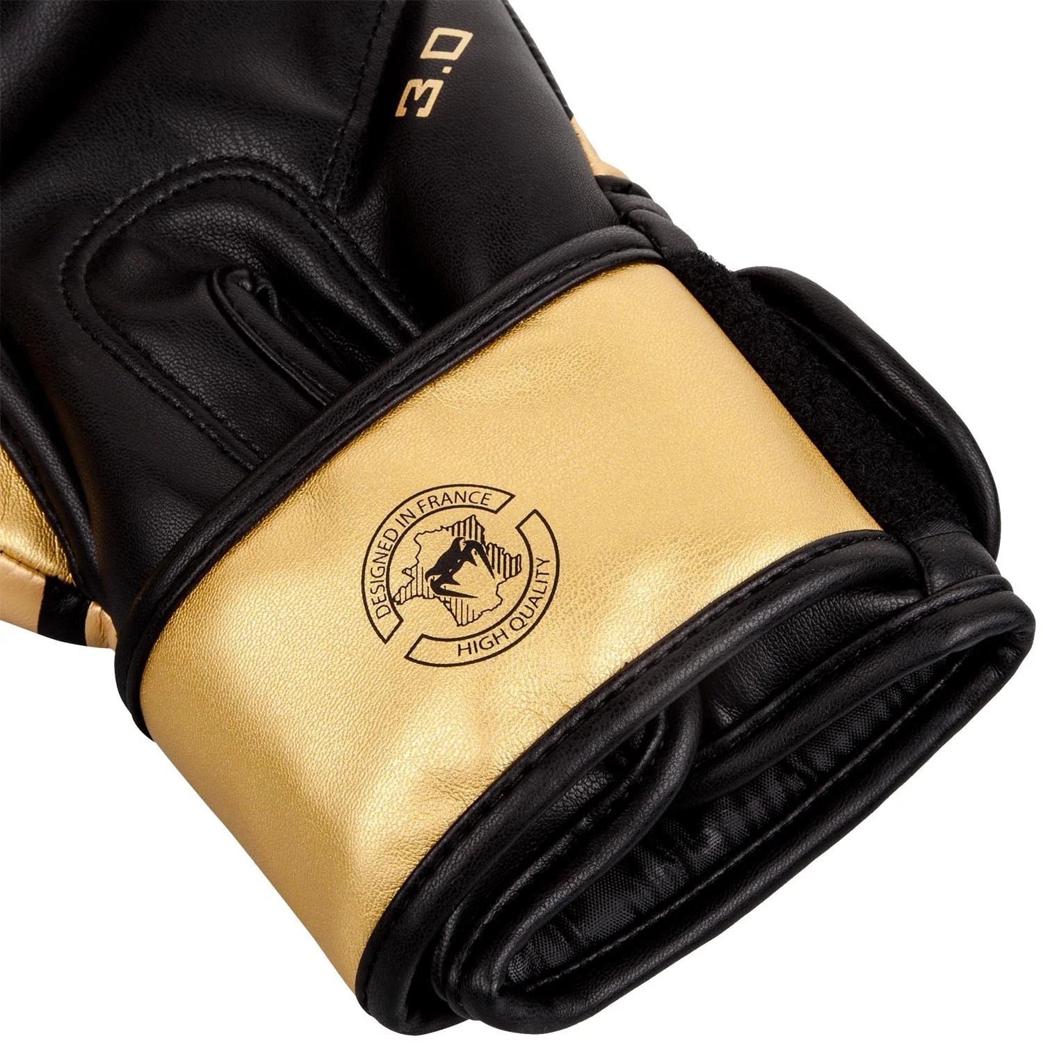 Venum Challenger 3.0 Boxing Gloves - Black/Gold - Image 5