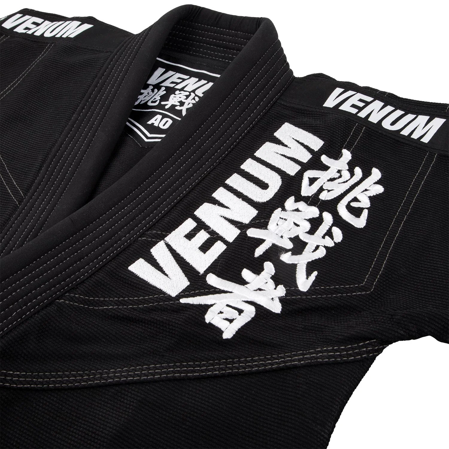 Venum Challenger 4.0 BJJ Gi - (Bag Included) - Black - Image 6