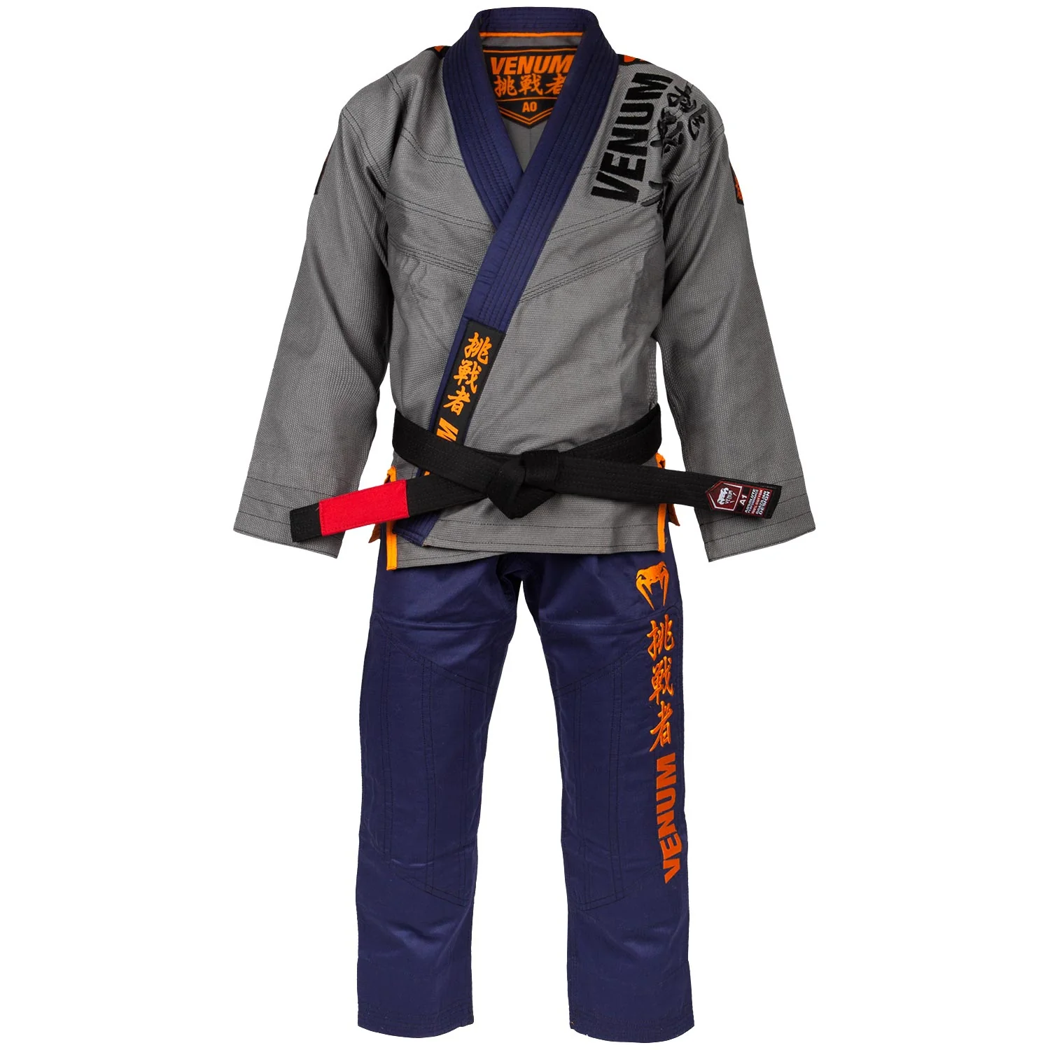 Venum Challenger 4.0 BJJ Gi - (Bag Included) - Navy Blue - Image 4