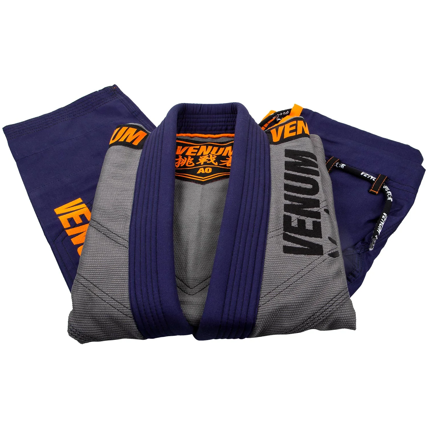 Venum Challenger 4.0 BJJ Gi - (Bag Included) - Navy Blue - Image 8