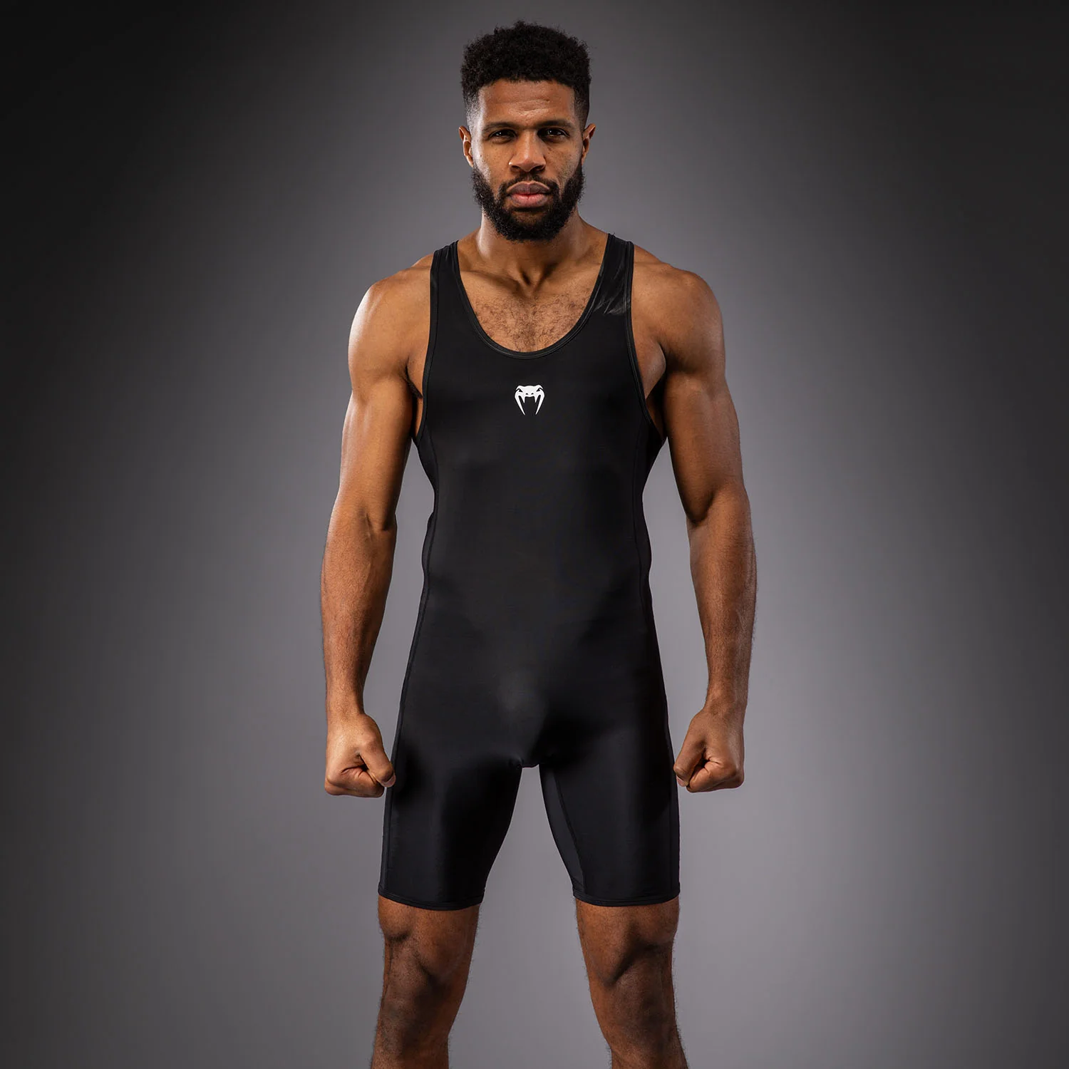 Venum Challenger Men's Wrestling Singlet - Black