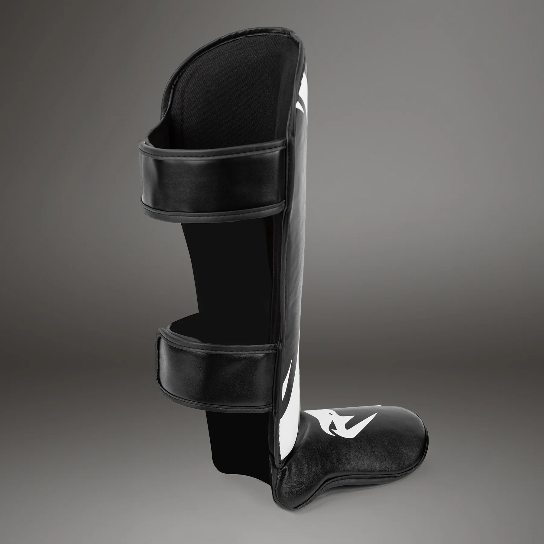 Venum Challenger Standup Shin Guards - Black - Image 6