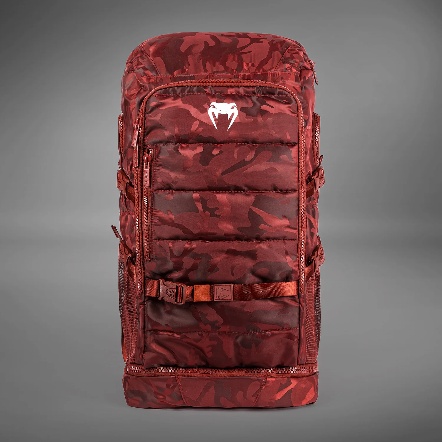 Venum Challenger Xtrem BackPack (50-63L) - Camo/Burgundy - Image 2