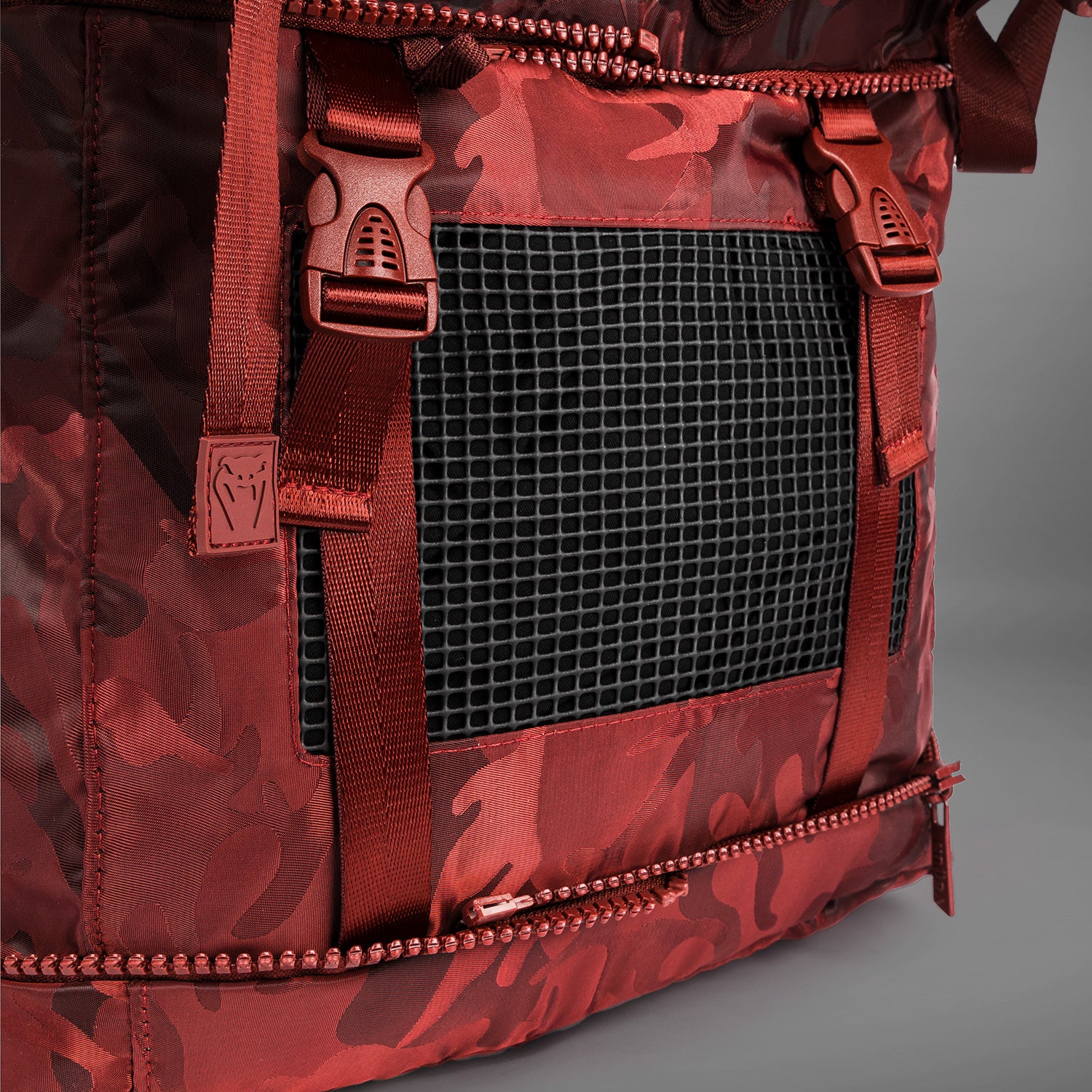 Venum Challenger Xtrem BackPack (50-63L) - Camo/Burgundy - Image 8