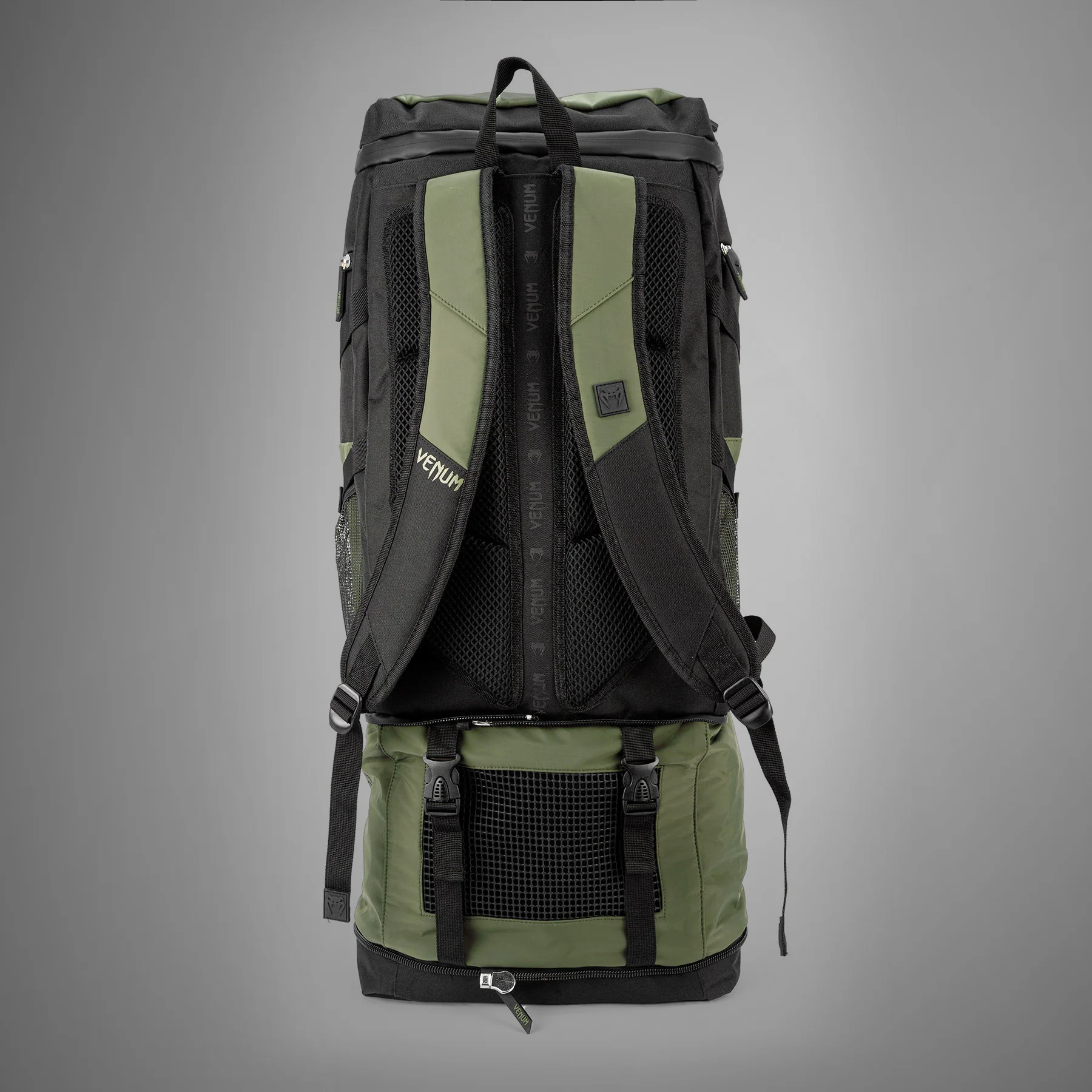 Venum Challenger Xtrem Evo BackPack (50-63L) - Khaki/Black - Image 2
