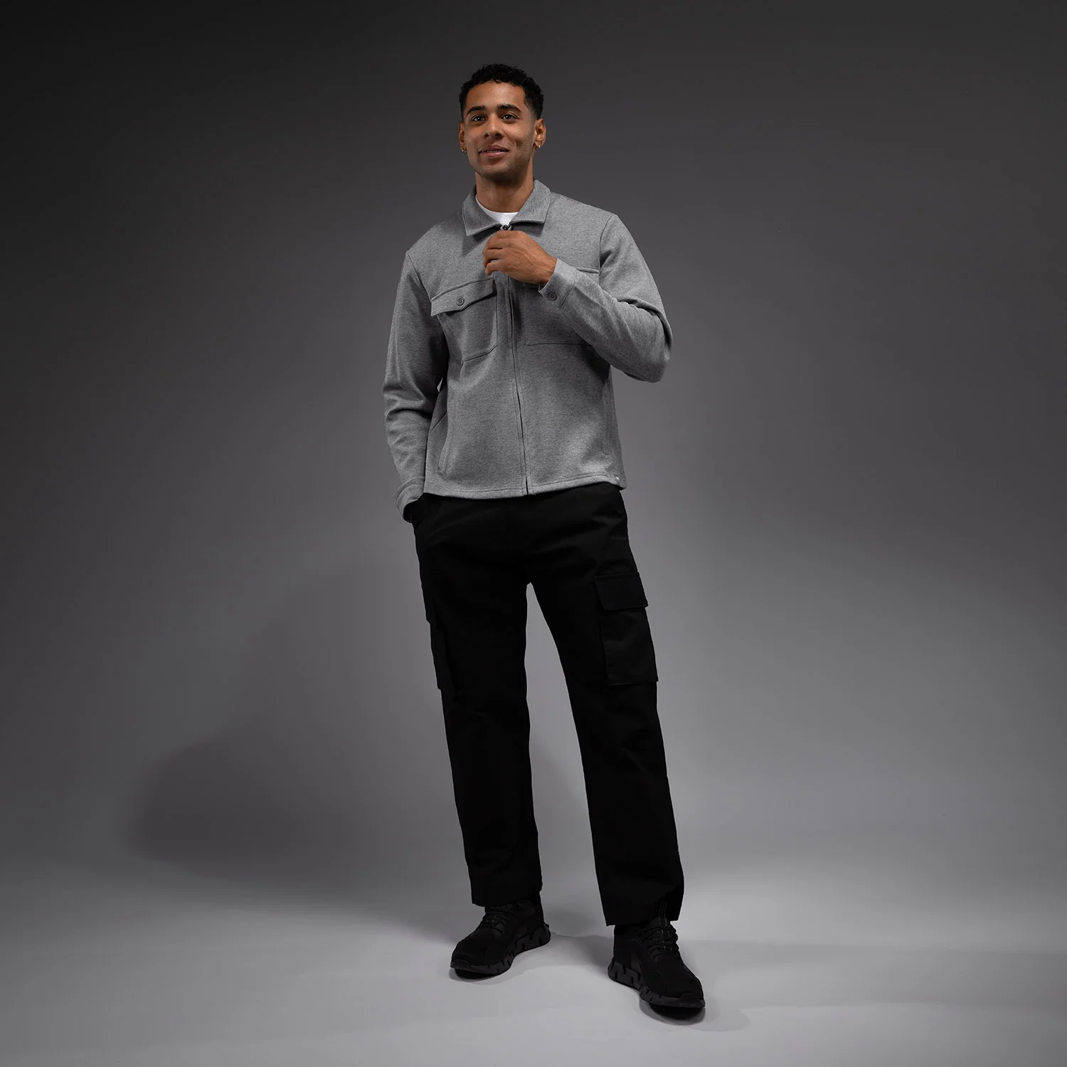 Venum City Core Jacket - Cloud Grey - Image 4