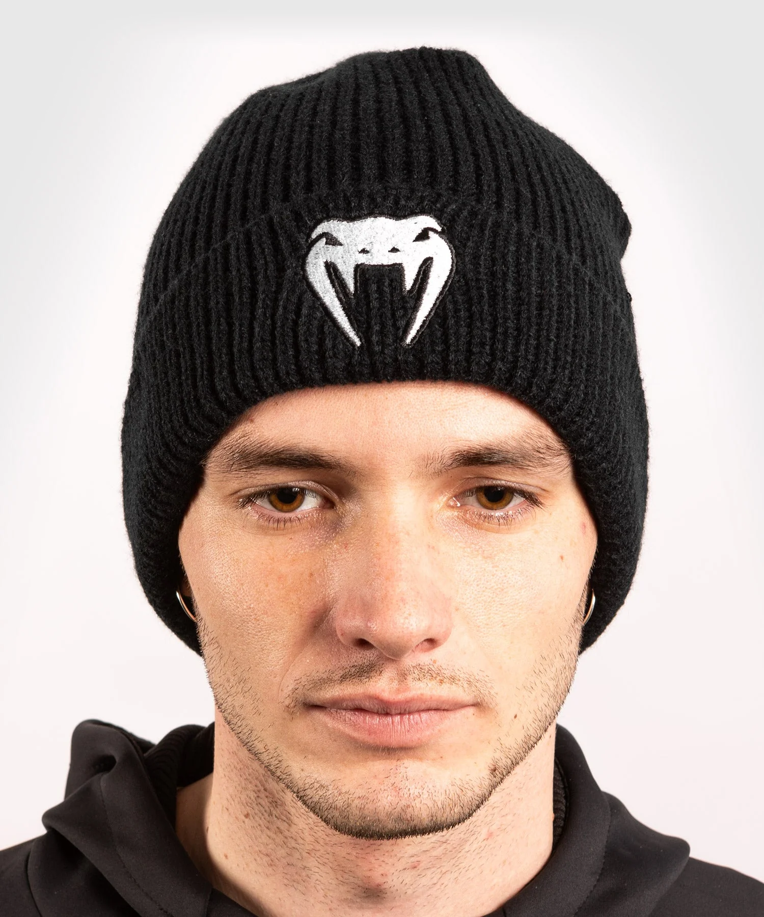 Venum Classic Beanie - Black/White - Image 3