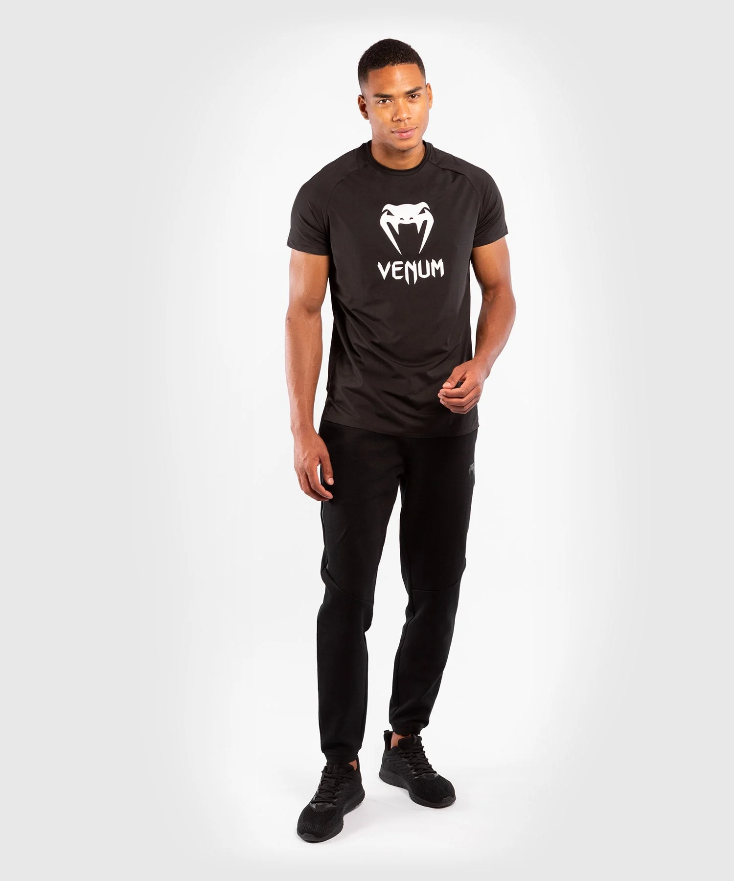 Venum Classic Dry Tech T-shirt – Black - Image 2
