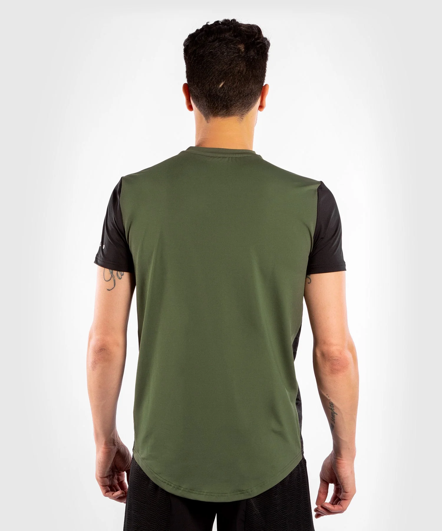 Venum Classic Evo Dry Tech T-shirt - Khaki/Silver - Image 2