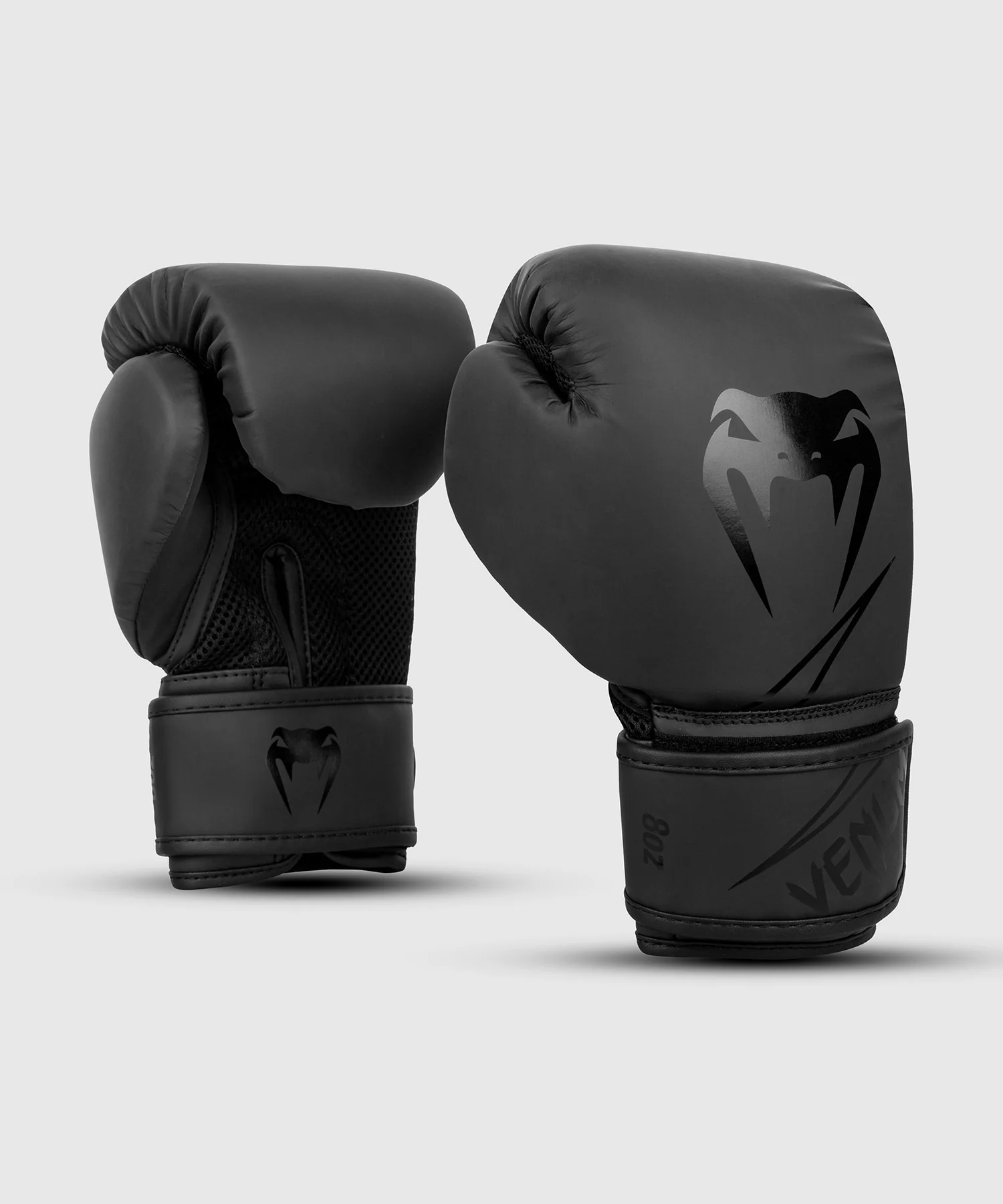 Venum Classic Kids Boxing Gloves - Black/Black - 8oz - WLMT Edition - Image 2