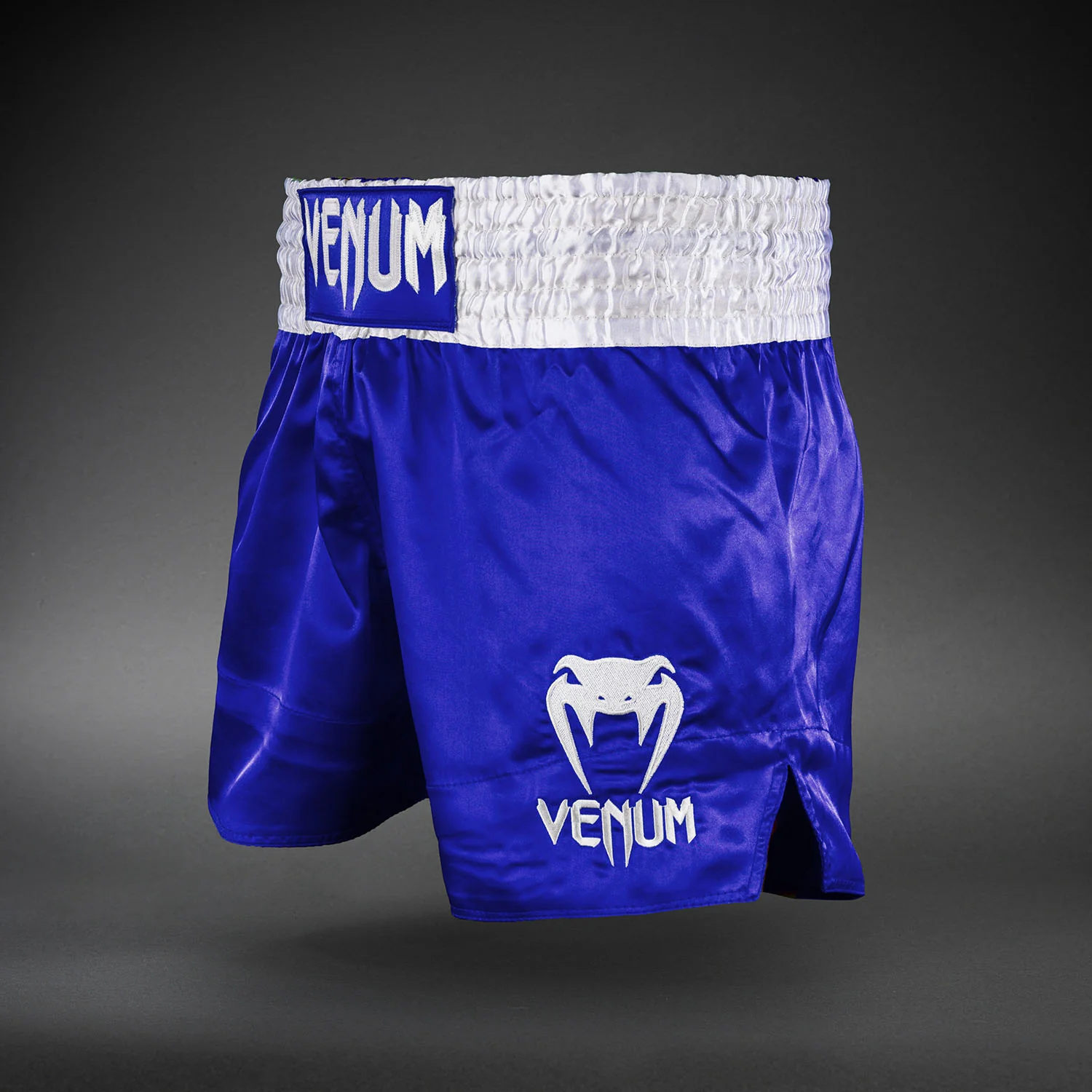 Venum Classic Muay Thai Shorts - Blue - Image 2