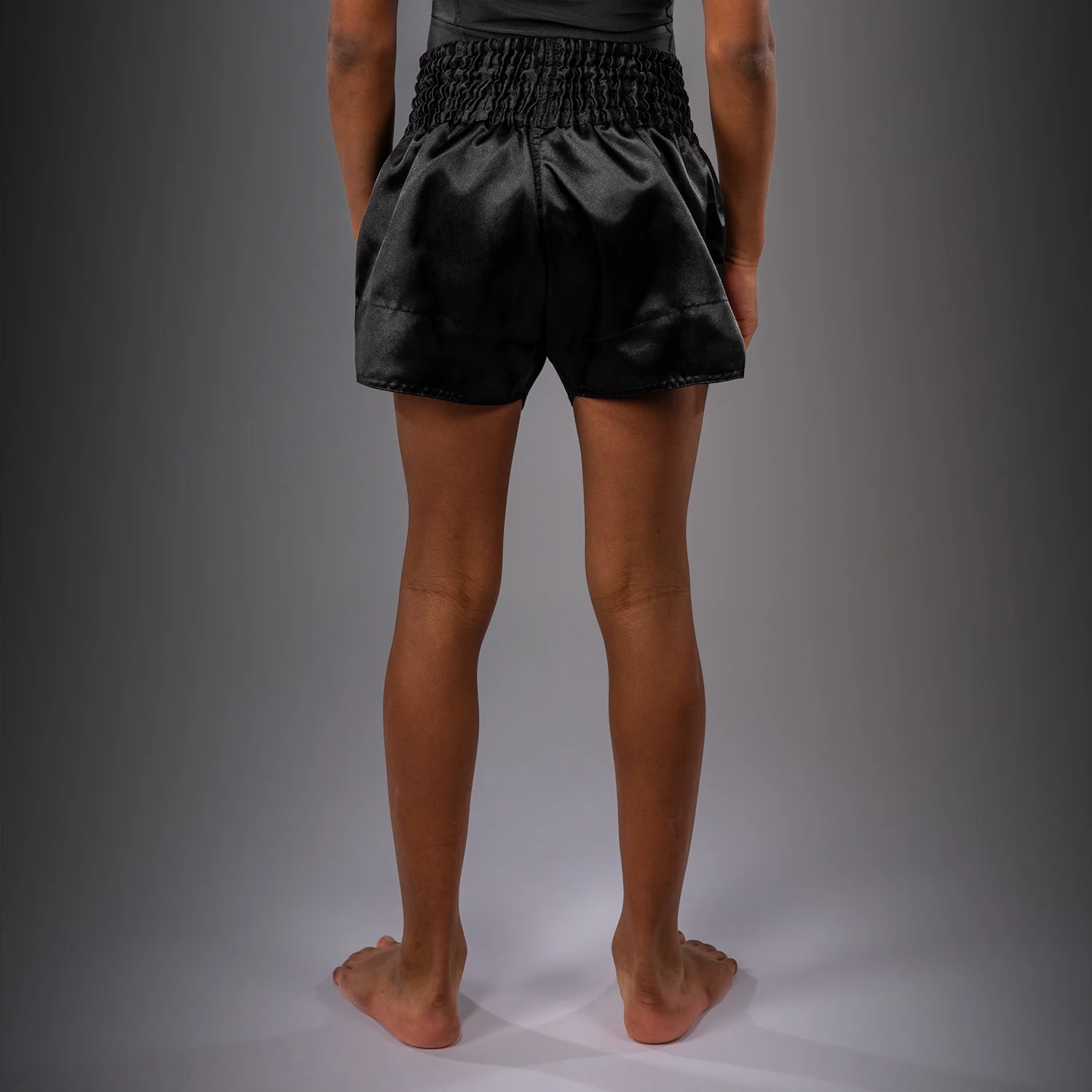 Venum Classic Muay Thai Shorts for Kids - Black/Gold - Image 4