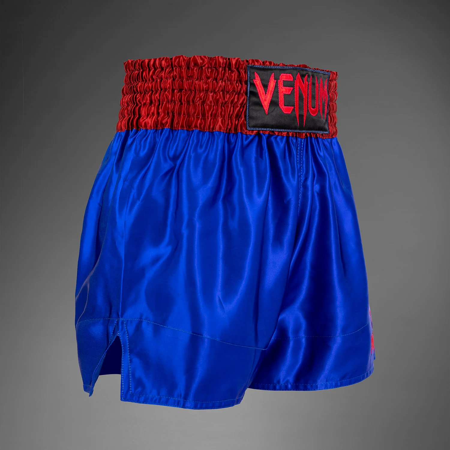 Venum Classic Muay Thai Shorts - Navy Blue/Red - Image 4