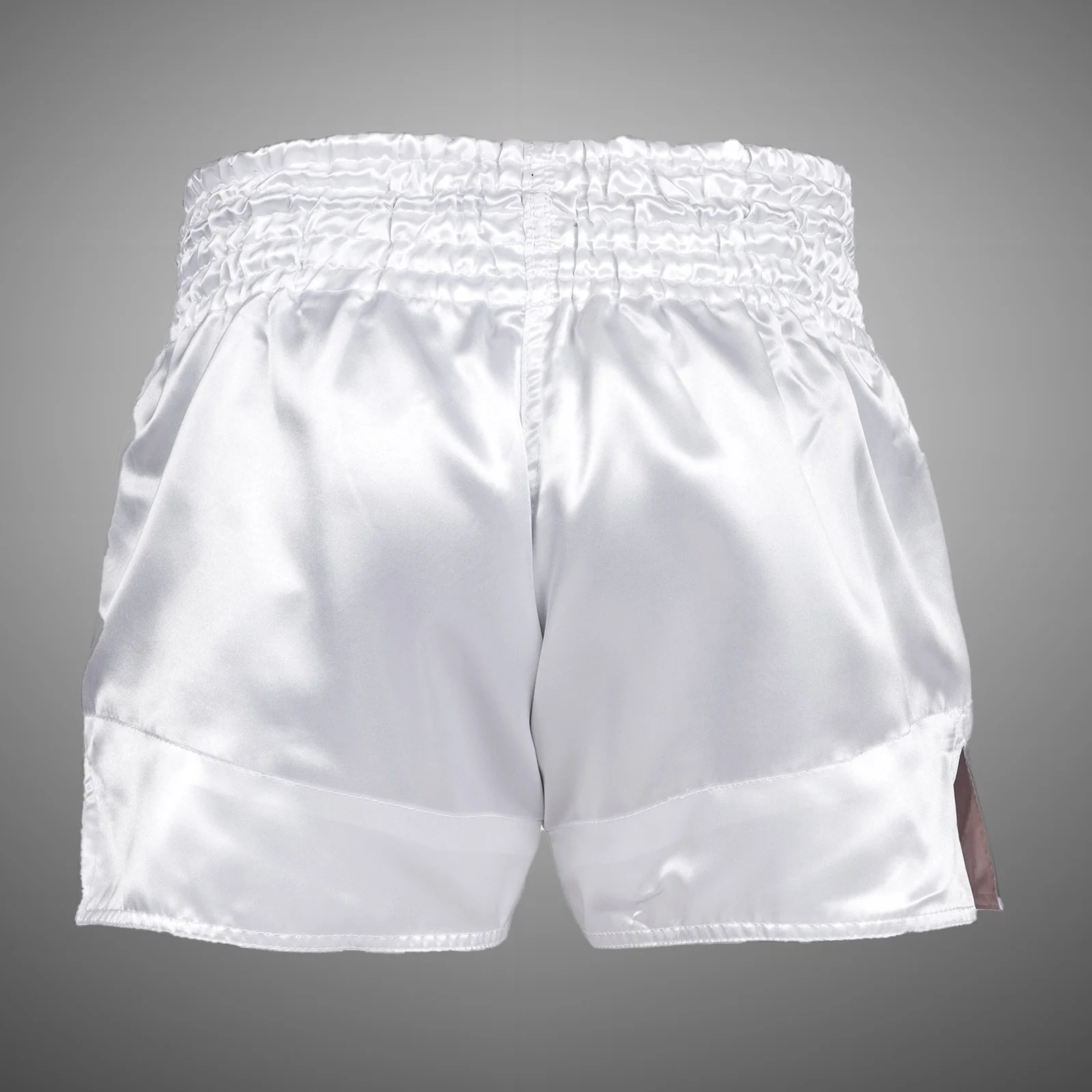 Venum Classic Muay Thai Shorts - White/Black - Image 3