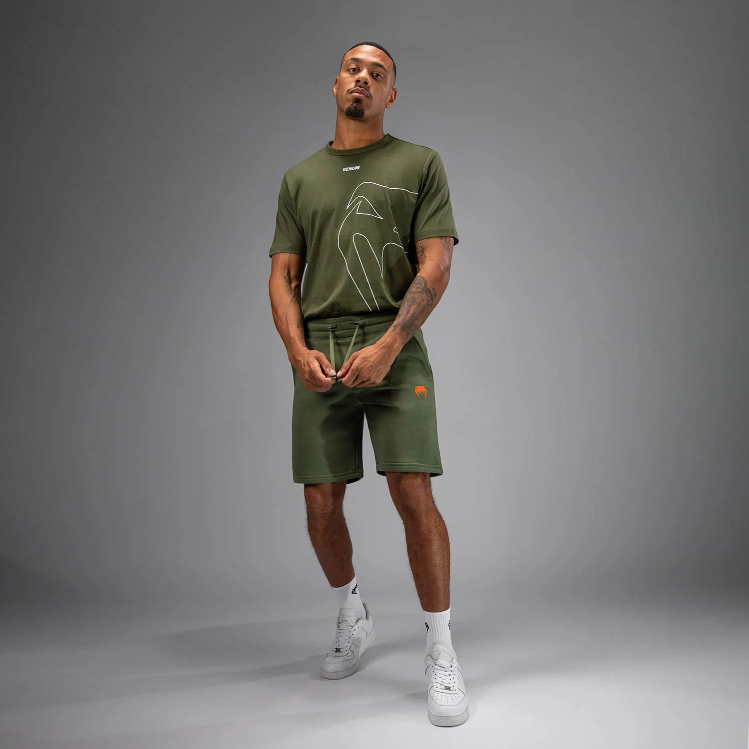 Venum Classic Shorts - Khaki - Image 4