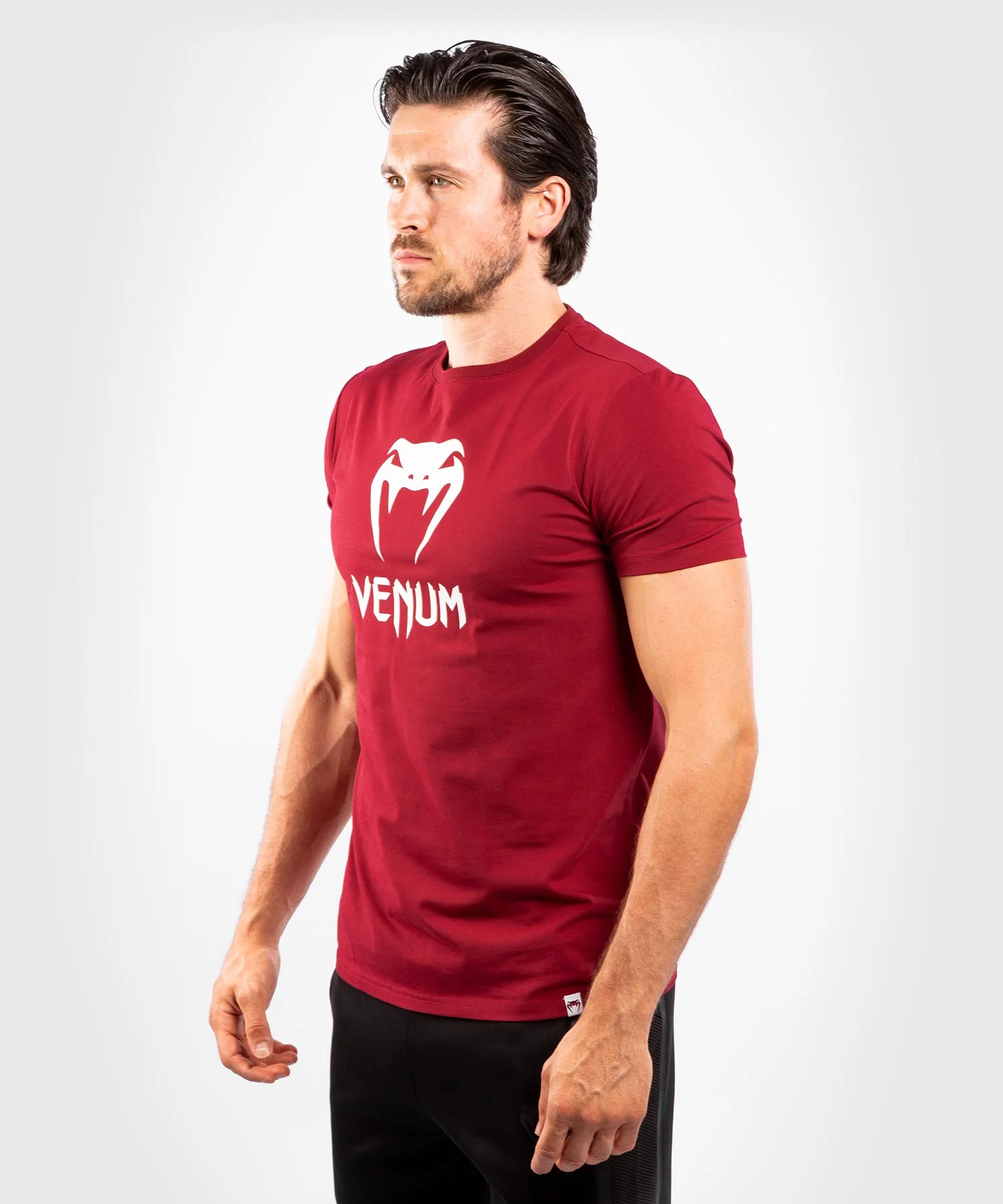 Venum Classic T-shirt - Burgundy - Image 2