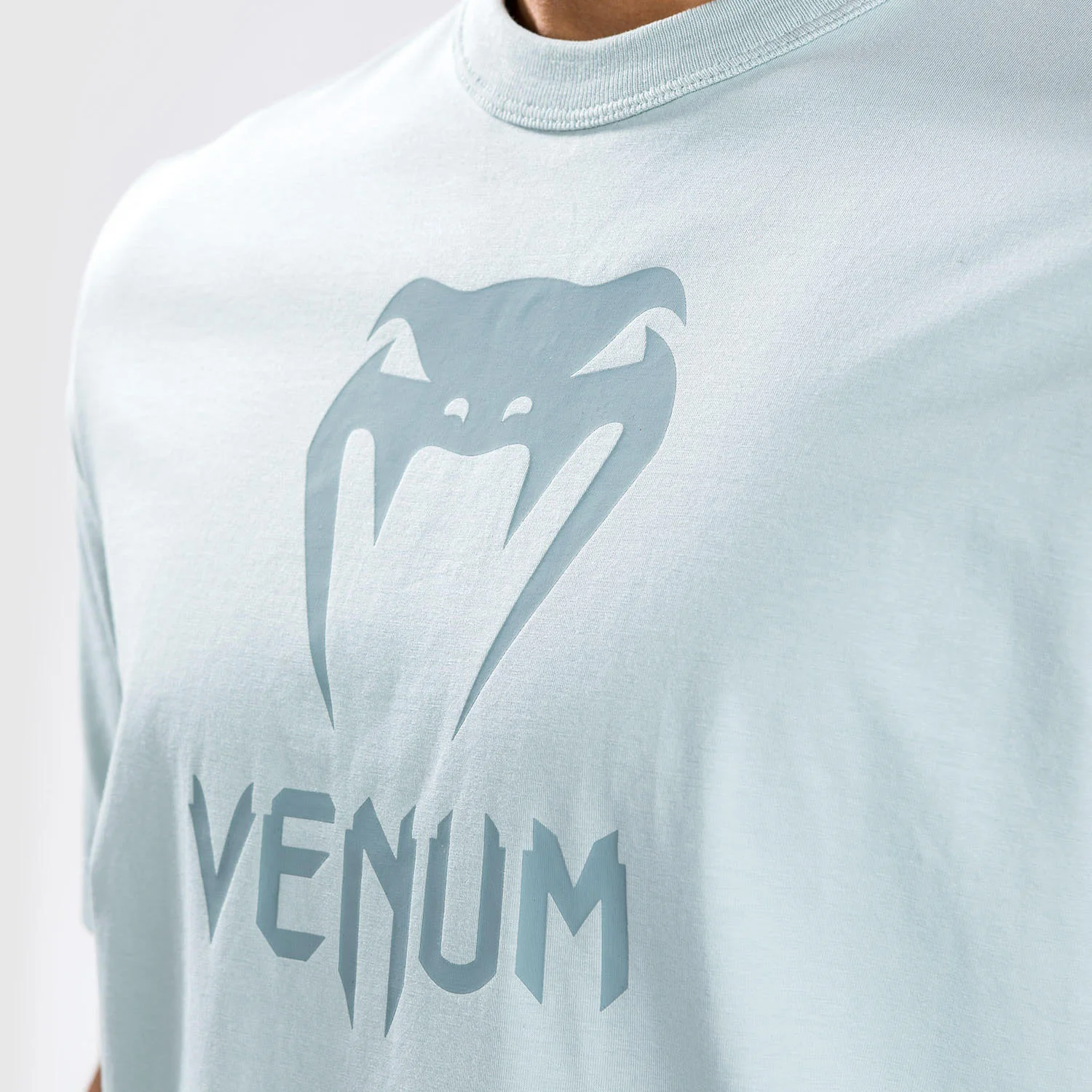 Venum Classic T-Shirt - Clearwater Blue/Clearwater Blue - Image 7