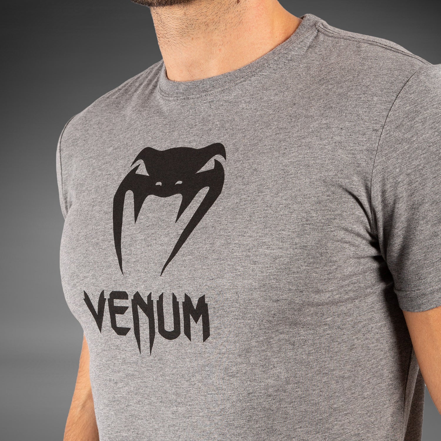 Venum Classic T-shirt - Heather Grey - Image 4