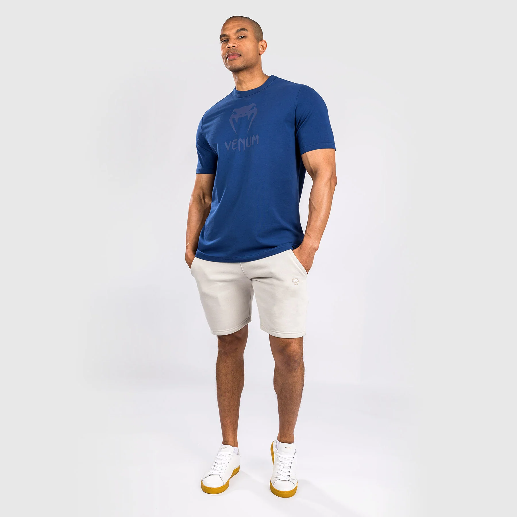 Venum Classic T-Shirt - Navy Blue/Navy Blue - Image 2