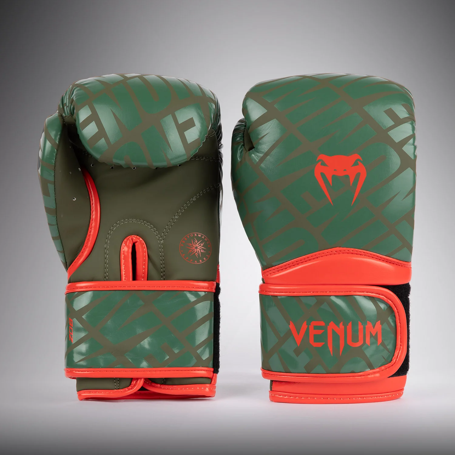 Venum Contender 1.5 XT Kids Boxing Gloves - Army Green - Image 2