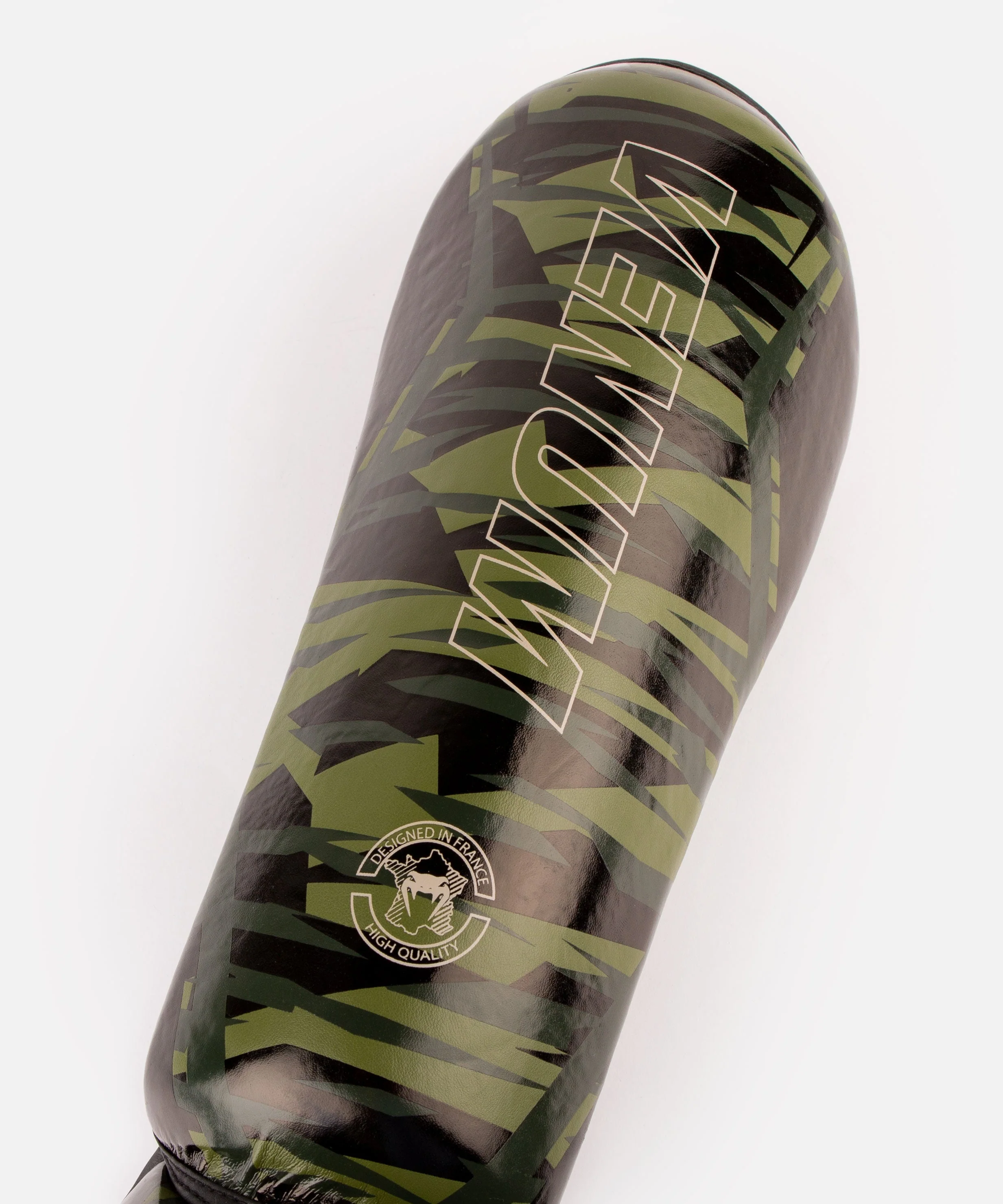 Venum Contender 2.0 Shin Guards - Khaki camo - Image 4