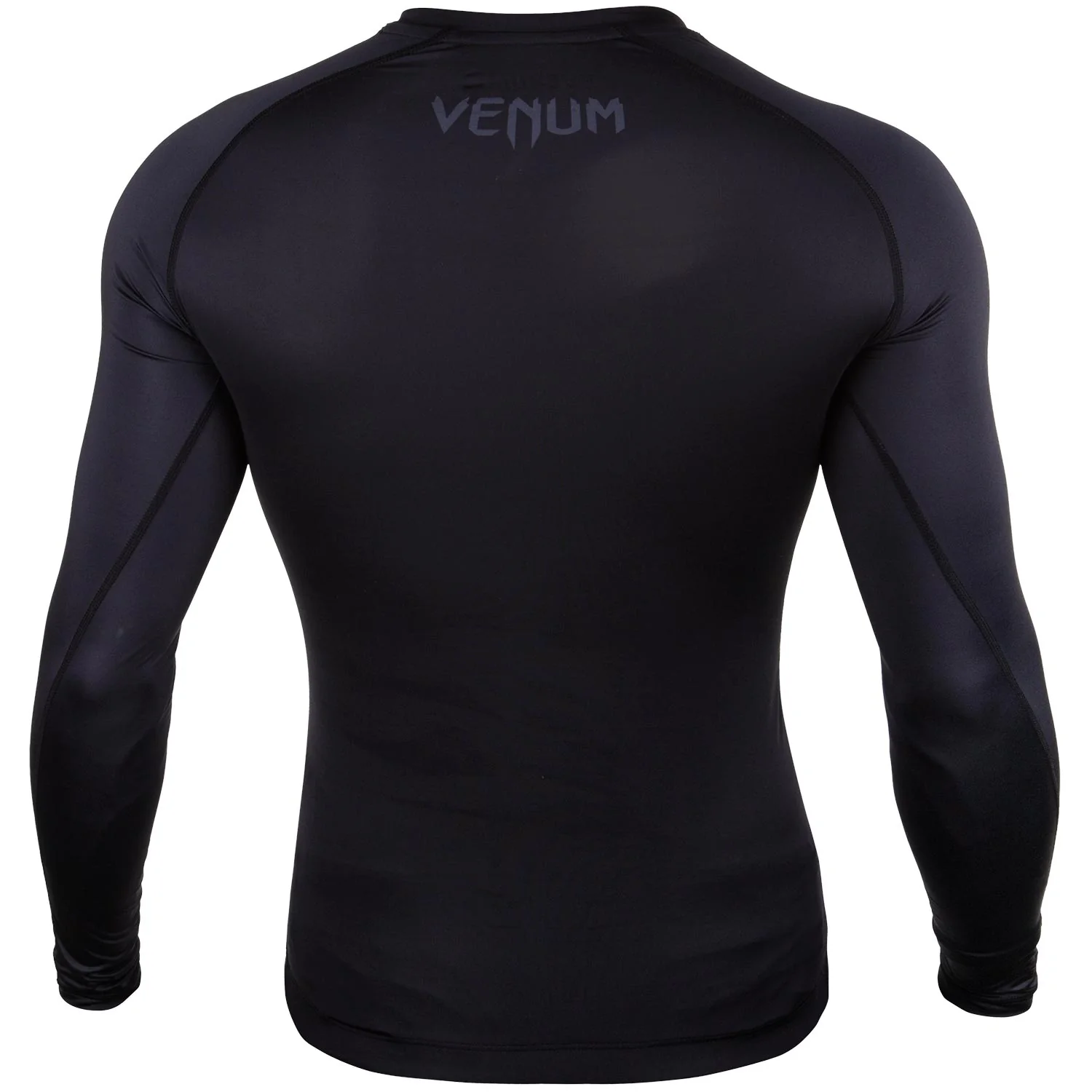Venum Contender 3.0 Compression T-shirt - Long Sleeves - Black/Grey - Image 3