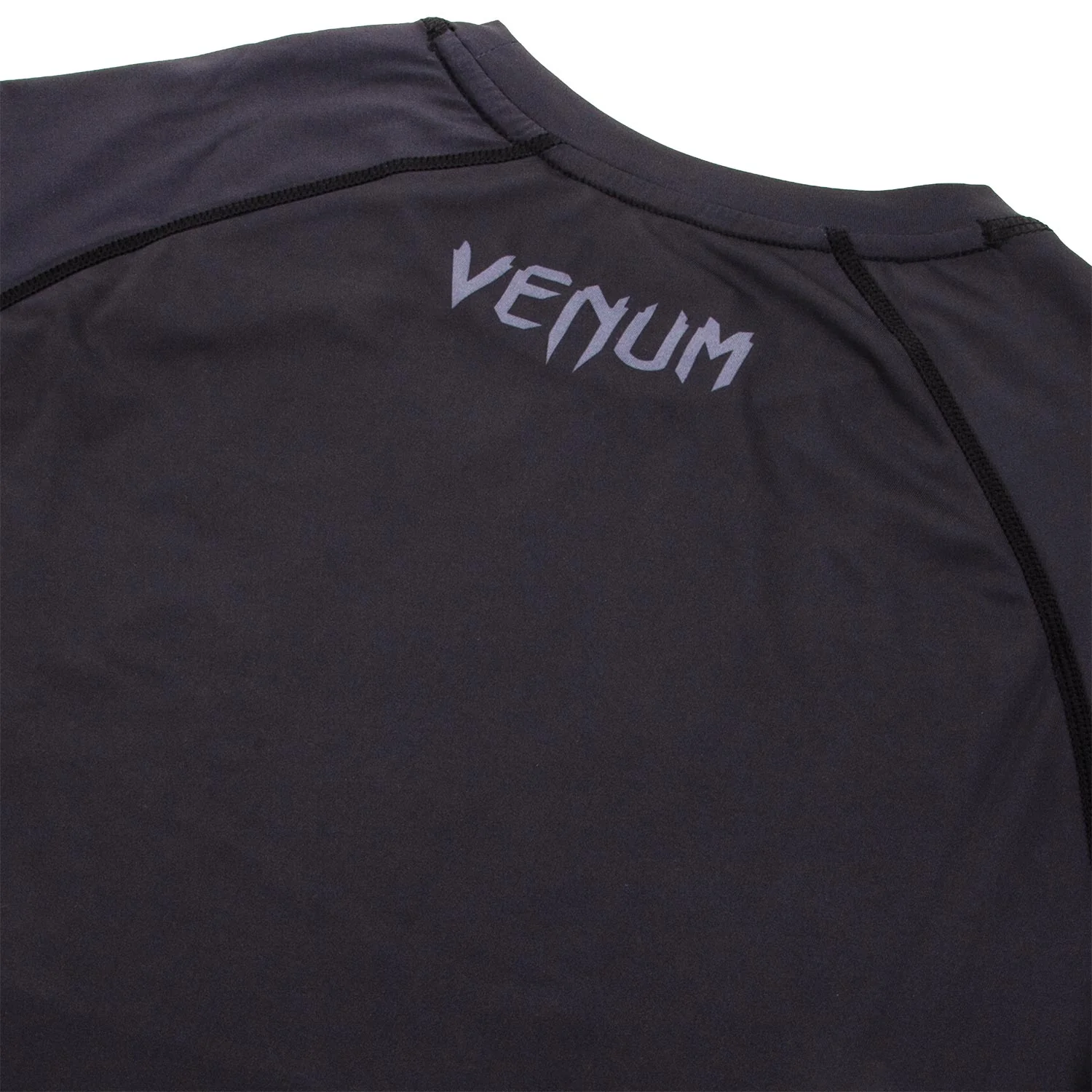 Venum Contender 3.0 Compression T-shirt - Long Sleeves - Black/Grey - Image 5