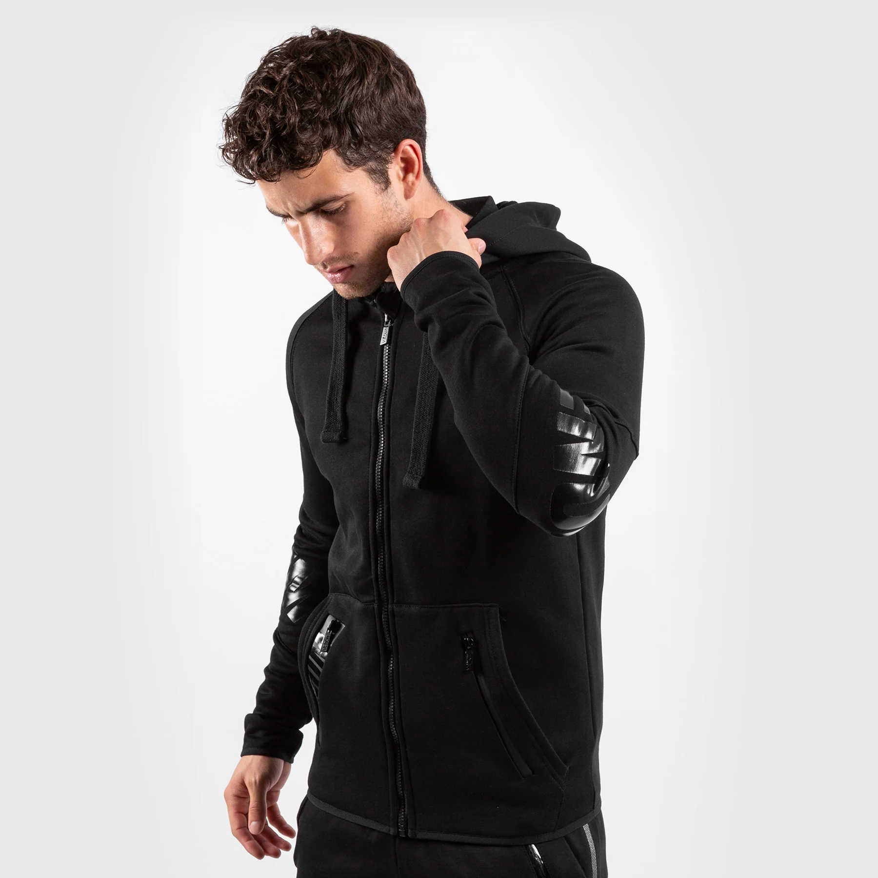 Venum Contender 3.0 Hoodie - Black/Black - Image 6
