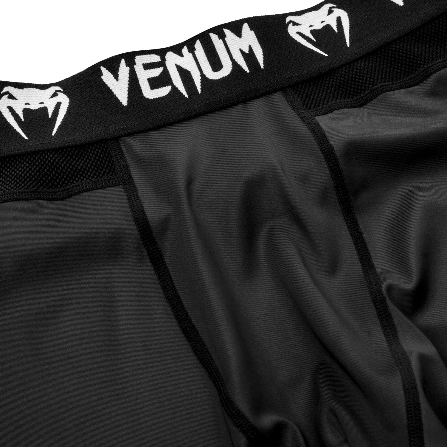 Venum Contender 4.0 Compression Tights - Black/Grey-White - Image 4