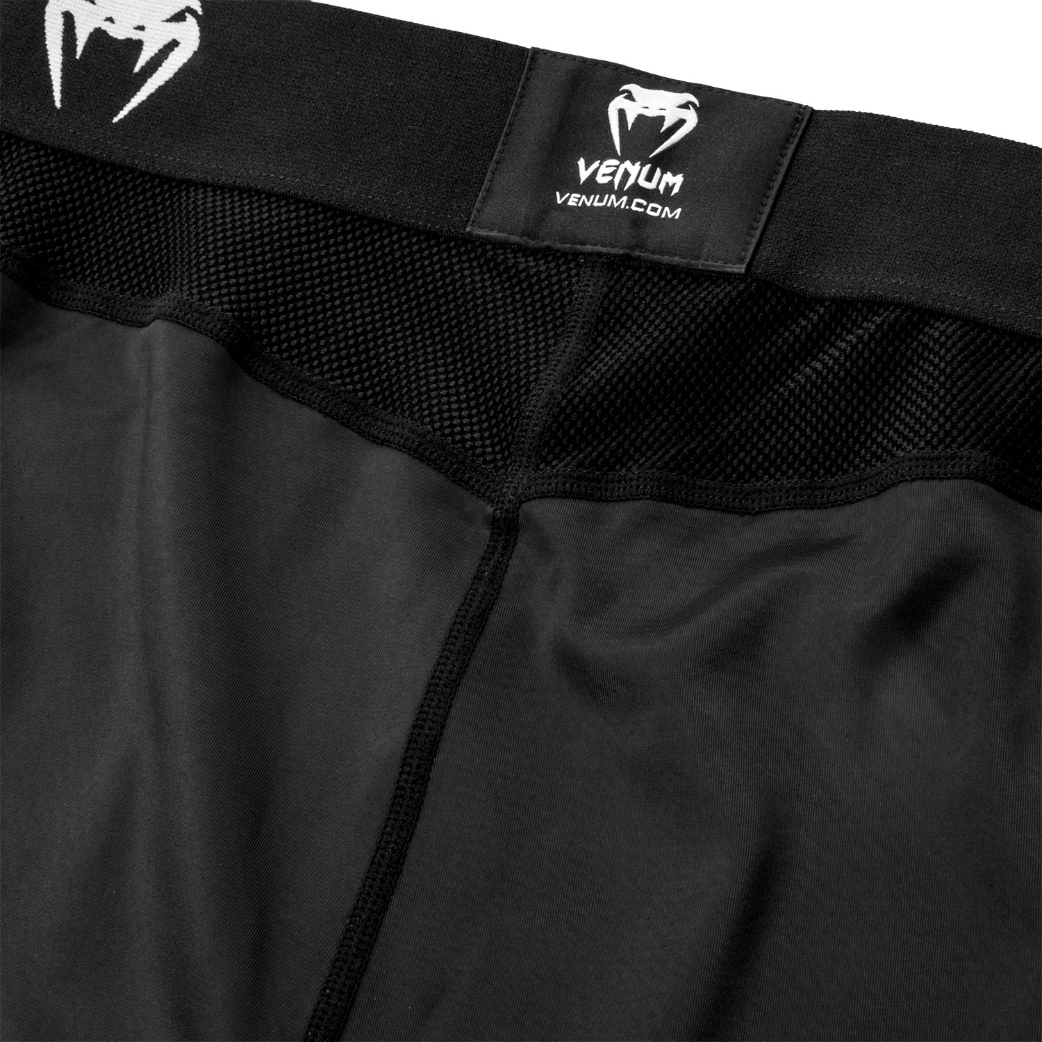 Venum Contender 4.0 Compression Tights - Black/Grey-White - Image 5