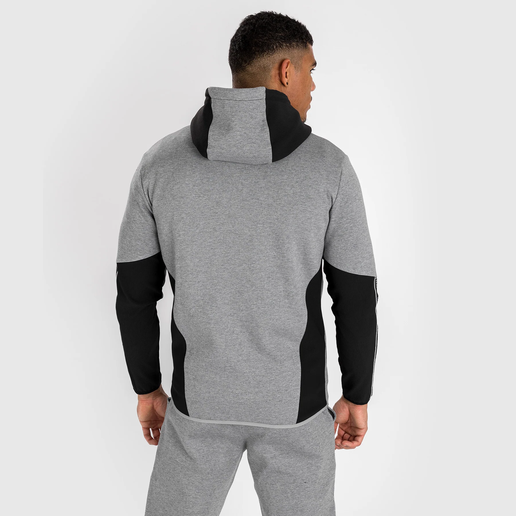 Venum Contender 4.0 Men’s Hoodie - Heather Grey/Black - Image 4