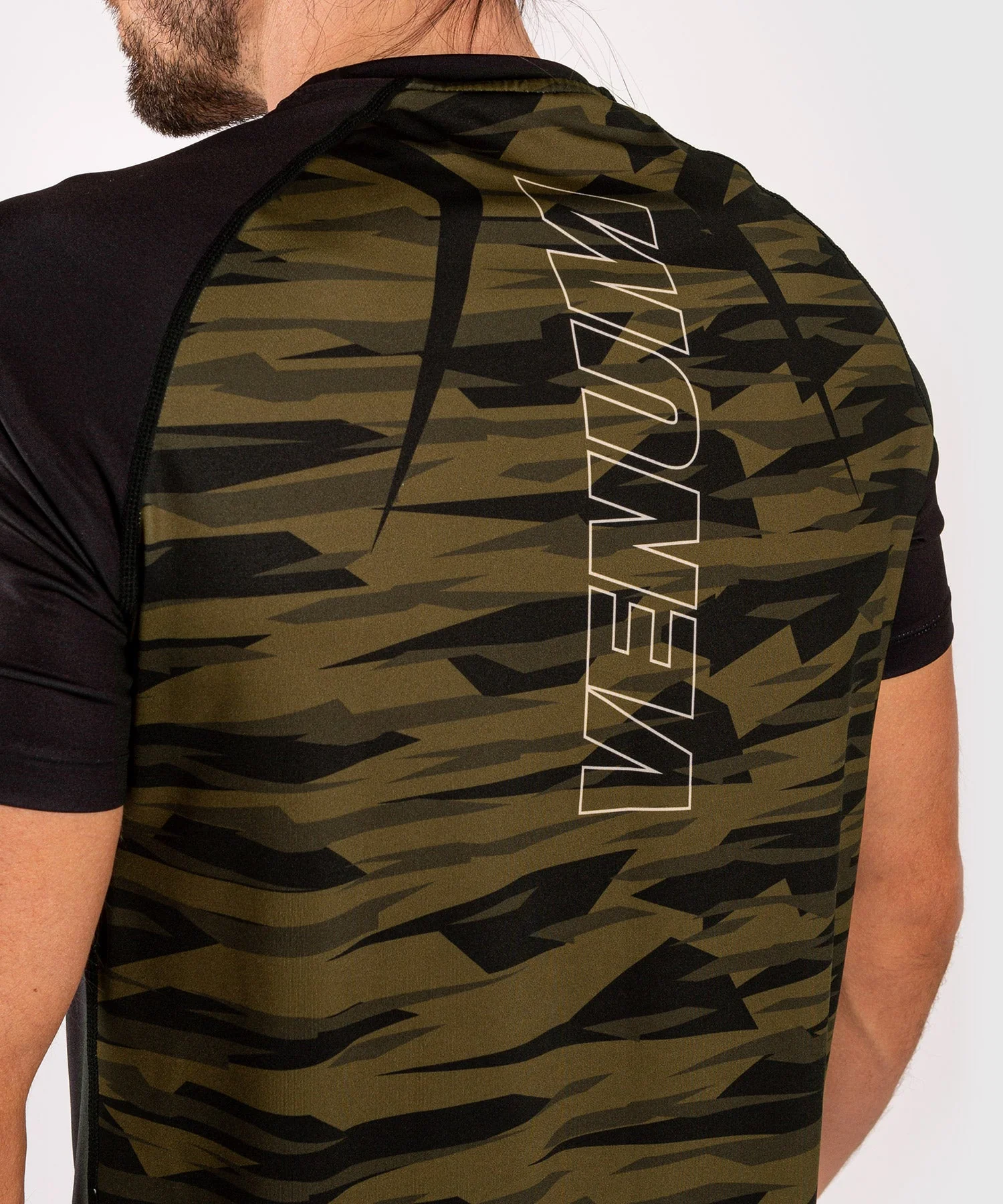 Venum Contender 5.0 Dry-Tech T-shirt - Khaki camo - Image 7