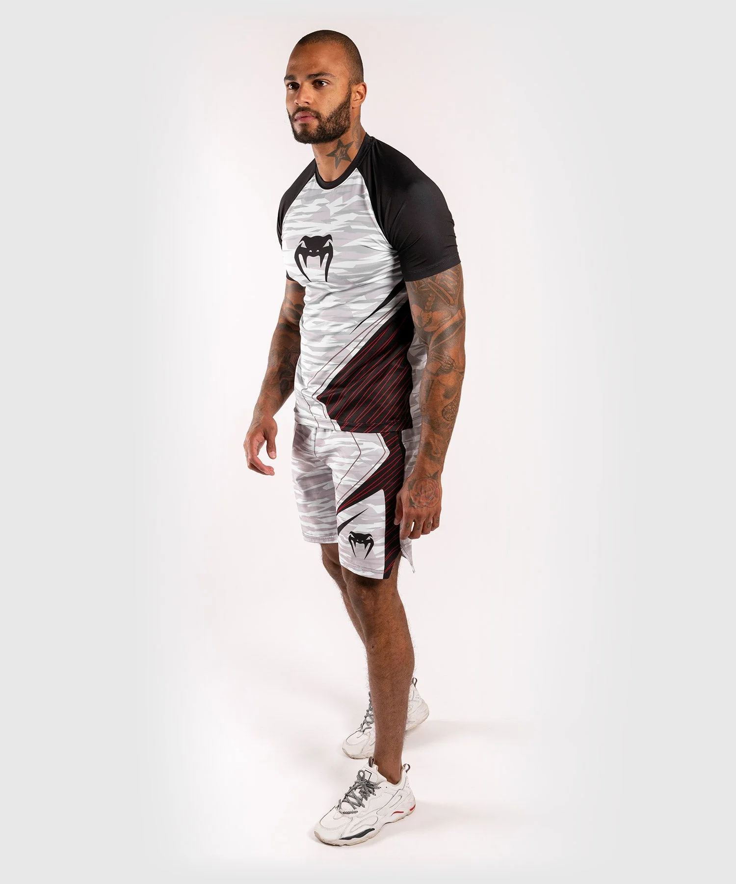 Venum Contender 5.0 Dry-Tech T-shirt - White/Camo - Image 7