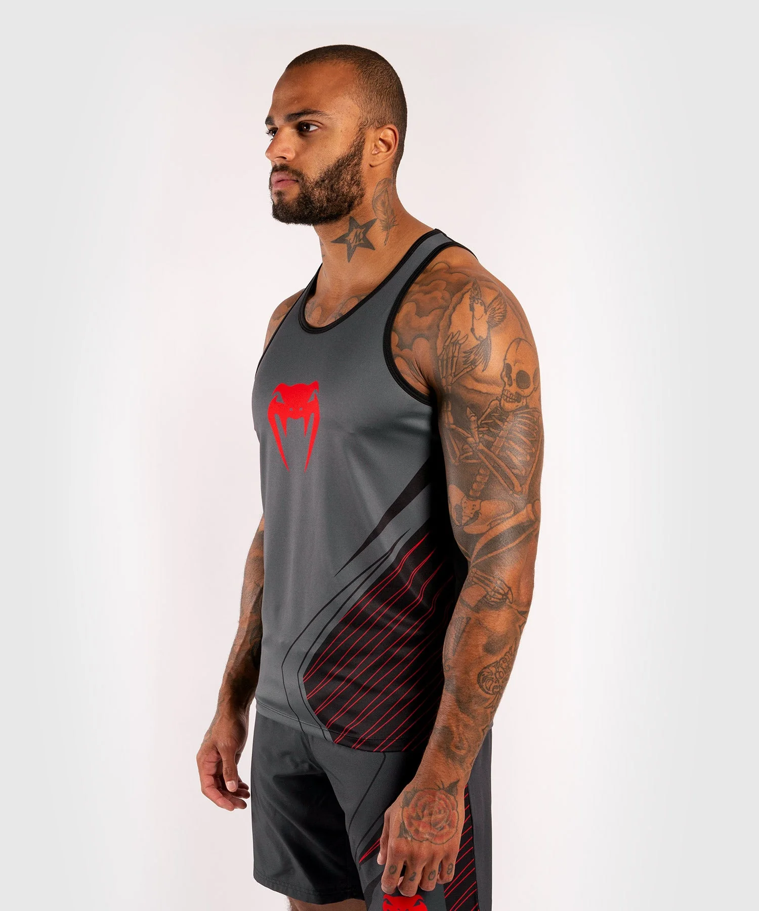 Venum Contender 5.0 Dry-Tech Tank - Black/Red - Image 2