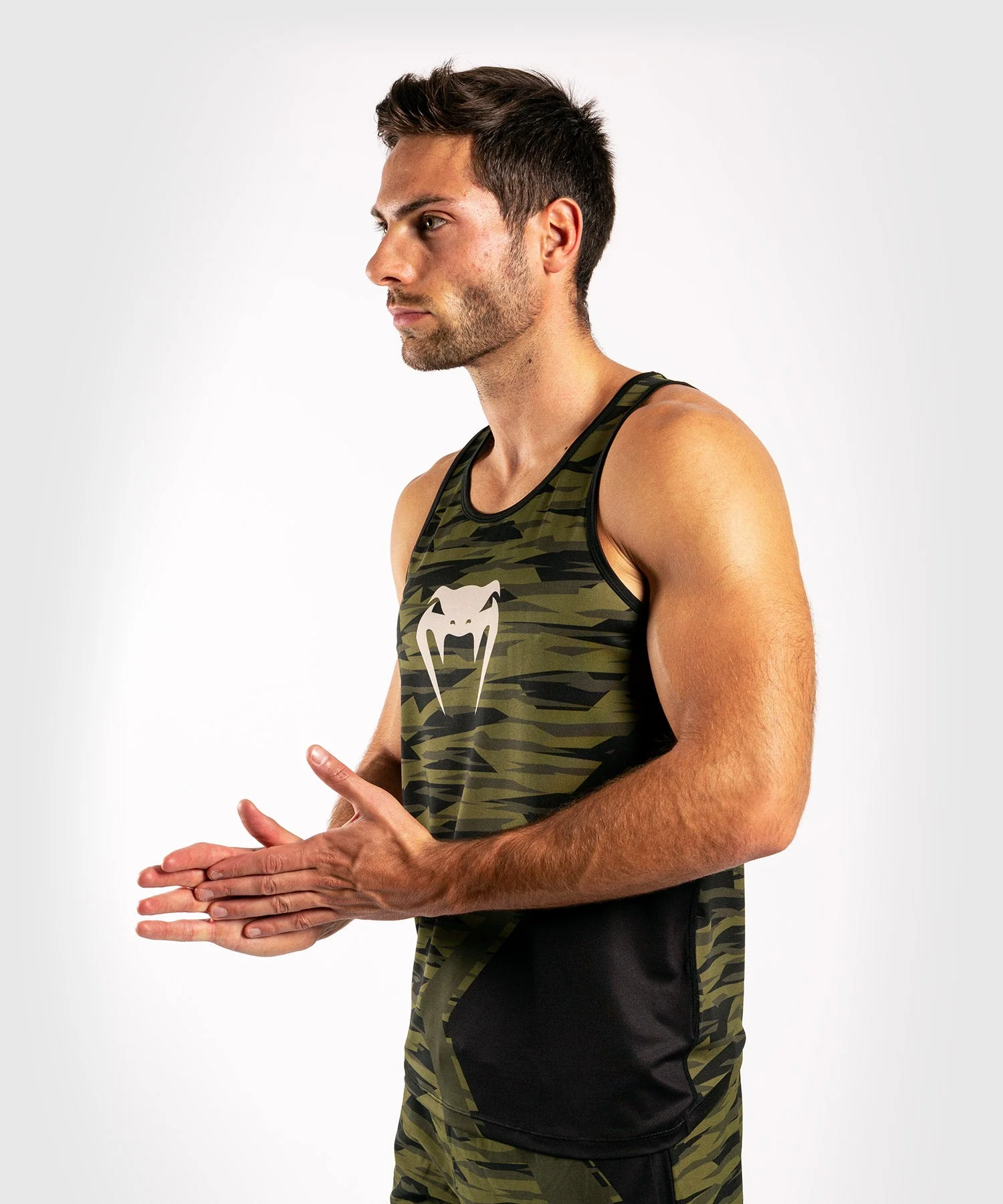Venum Contender 5.0 Dry-Tech Tank - Khaki camo - Image 2