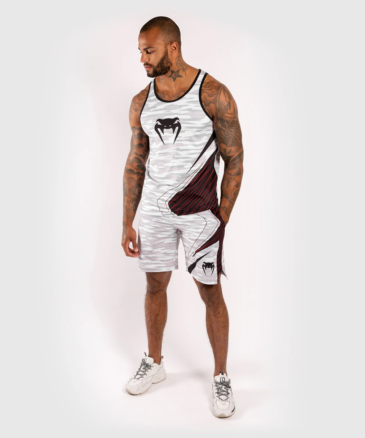 Venum Contender 5.0 Dry-Tech Tank - White/Camo - Image 5