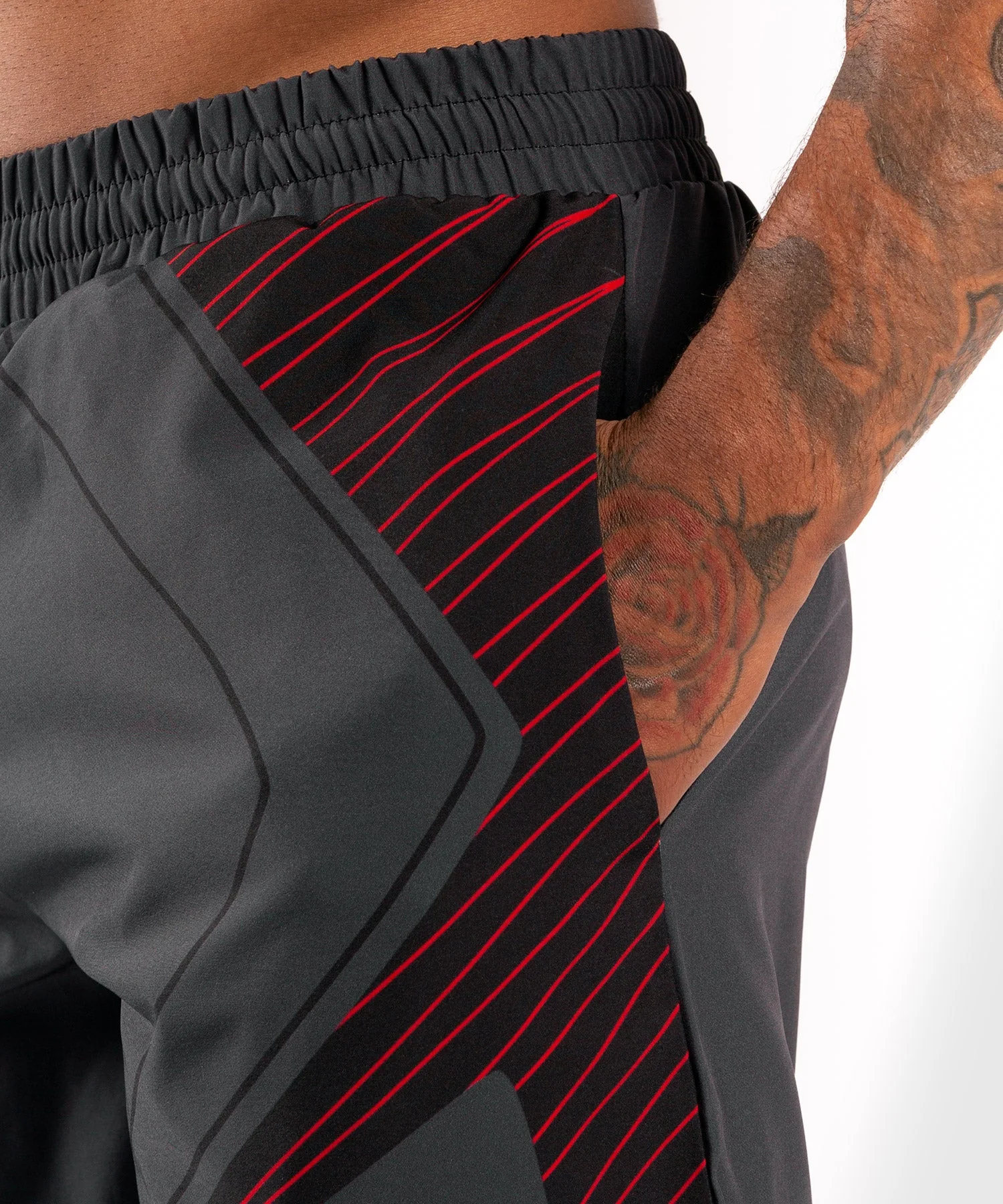 Venum Contender 5.0 Sport shorts - Black/Red - Image 5
