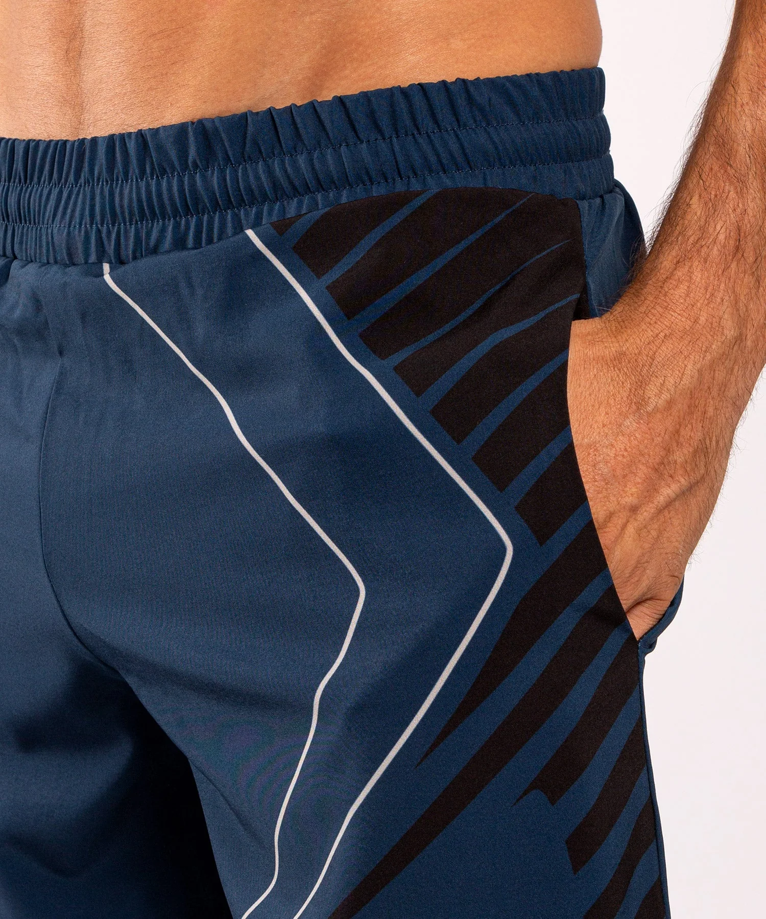 Venum Contender 5.0 Sport shorts - Navy/Sand - Image 4