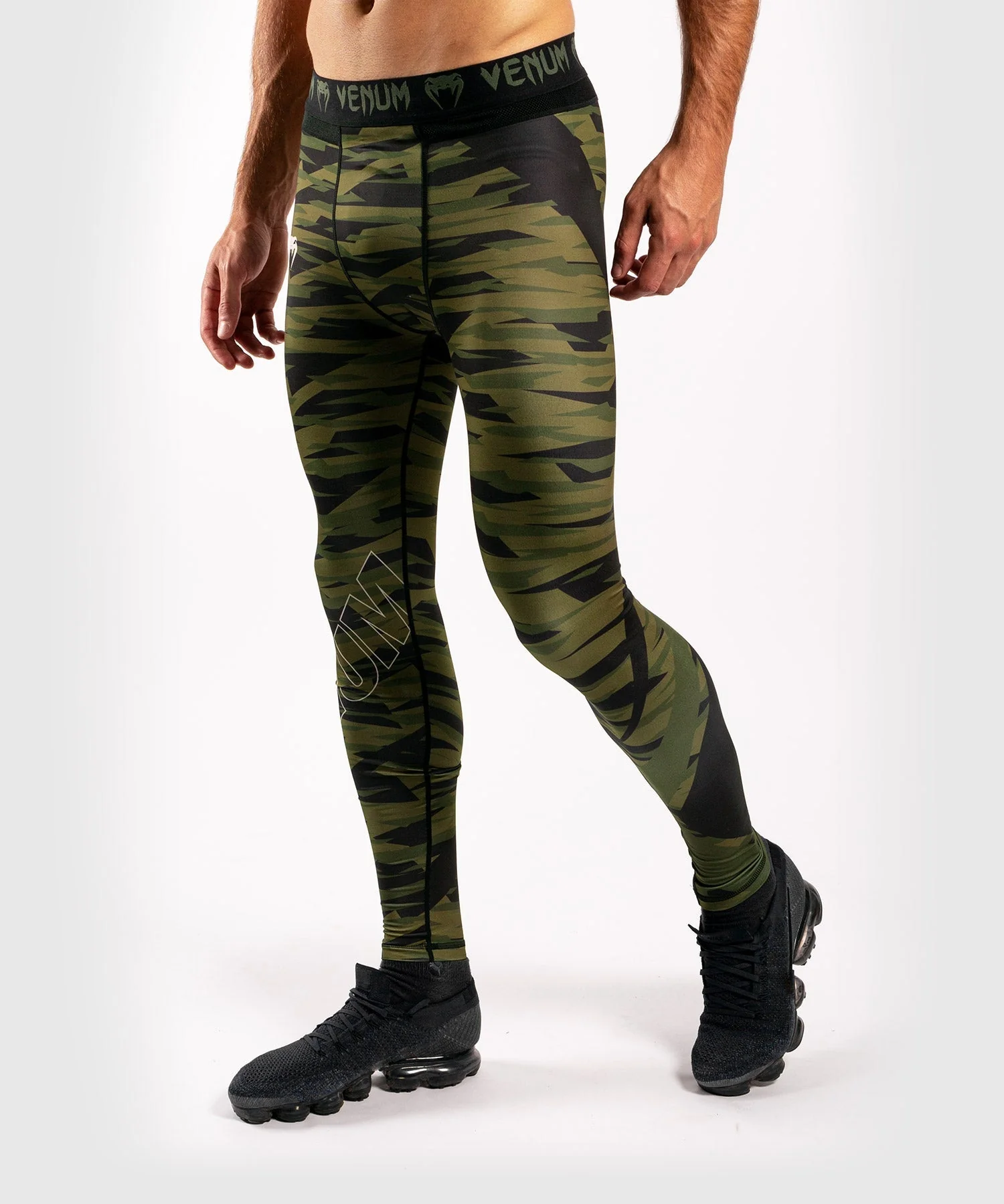 Venum Contender 5.0 Tights - Khaki camo - Image 2
