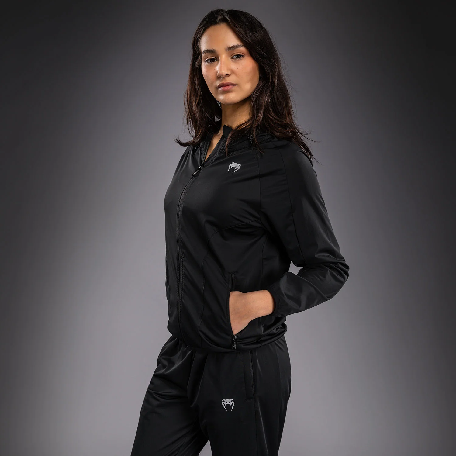 Venum Contender Aero Women's Track Jacket - Black - Image 2