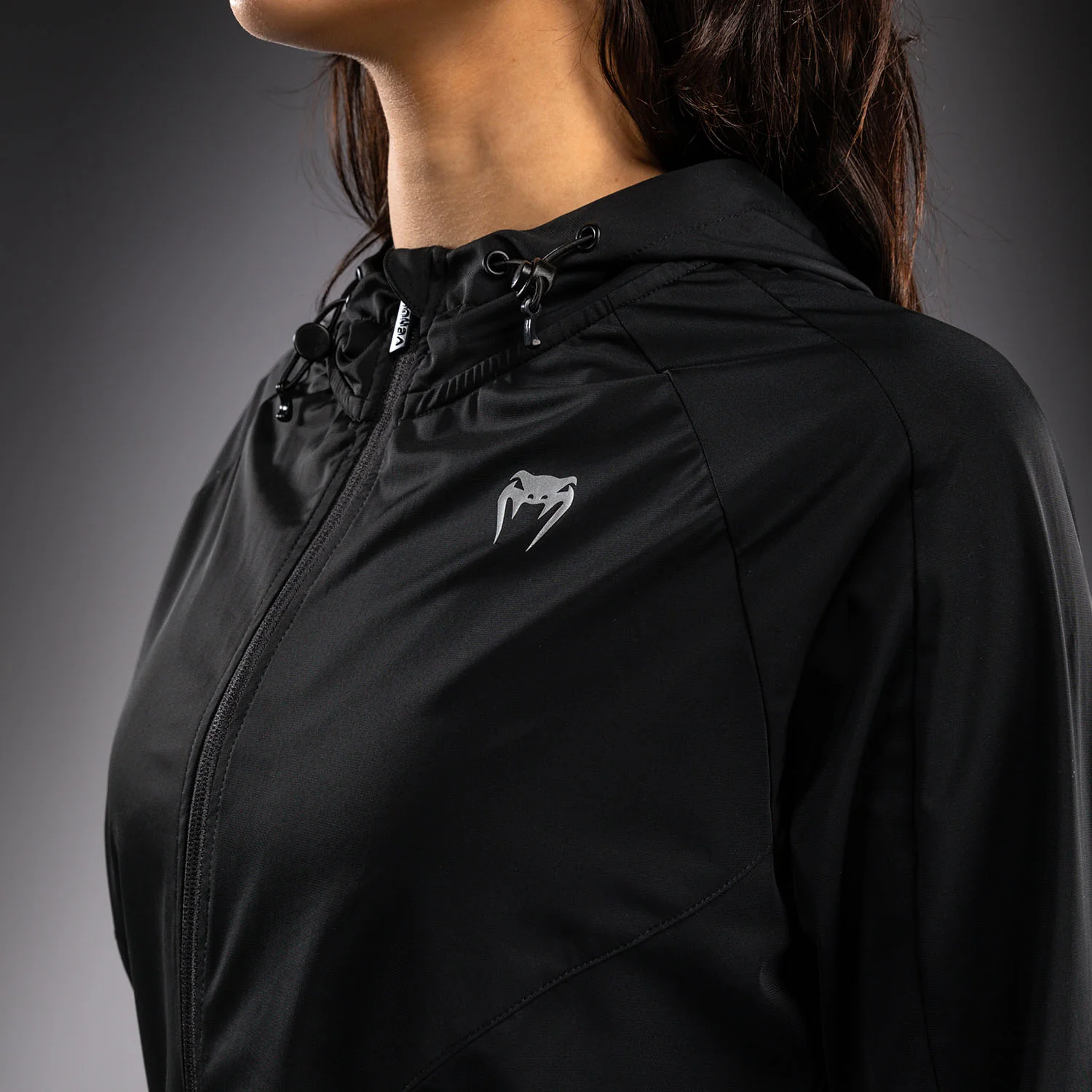 Venum Contender Aero Women's Track Jacket - Black - Image 7