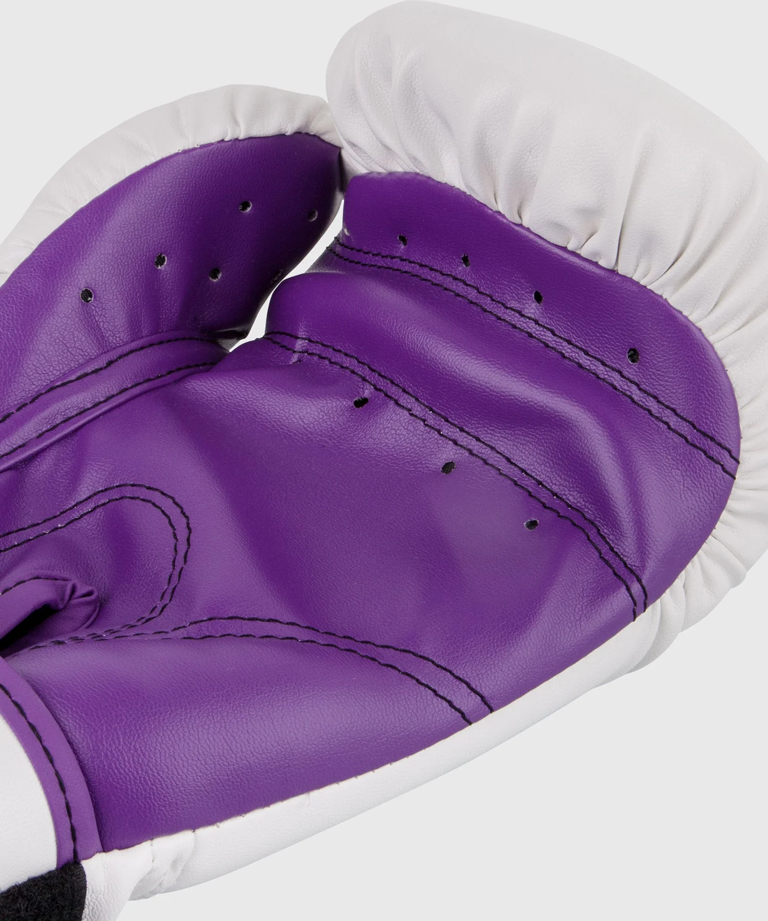 Venum Contender Boxing Gloves - White/Purple - Image 4