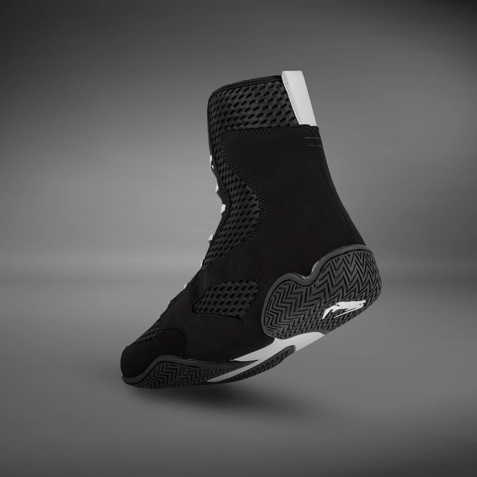 Venum Contender Boxing Shoes - Black/White - Image 3