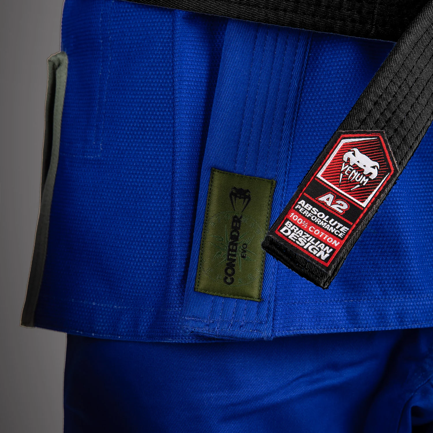 Venum Contender Evo 2.0 Brazilian Jiu Jitsu Gi 380g - Royal Blue - Image 6