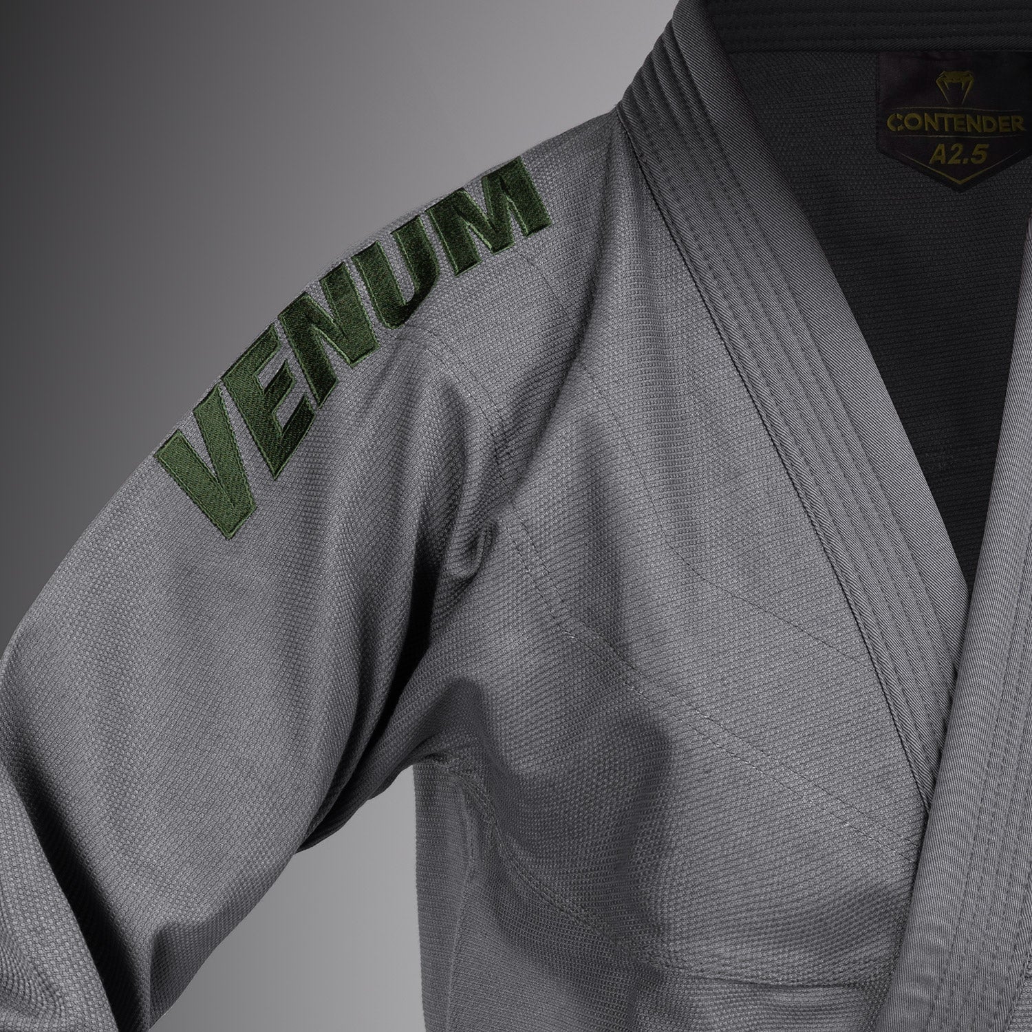 Venum Contender Evo 2.0 Brazilian Jiu Jitsu Gi 380g - Storm Grey - Image 6