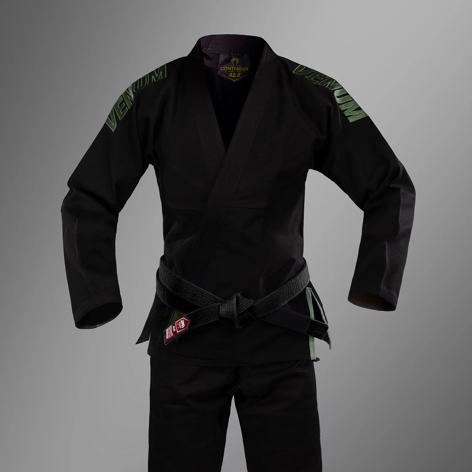 Venum Contender Evo 2.0 Brazilian Jiu Jitsu Gi - Black - Image 2