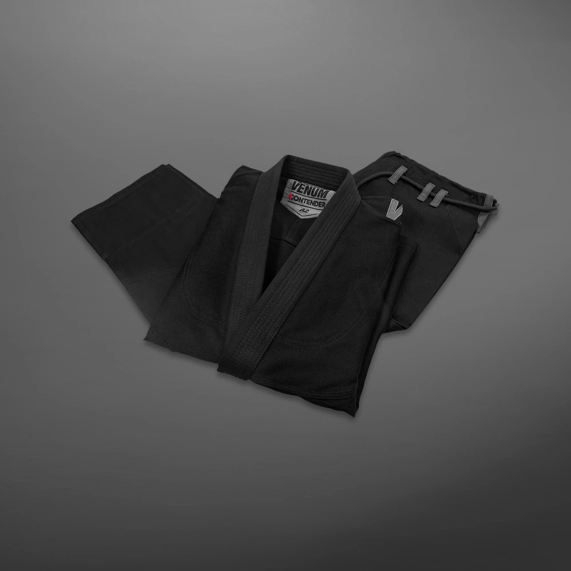 Venum Contender Evo BJJ Gi - Black - Image 3