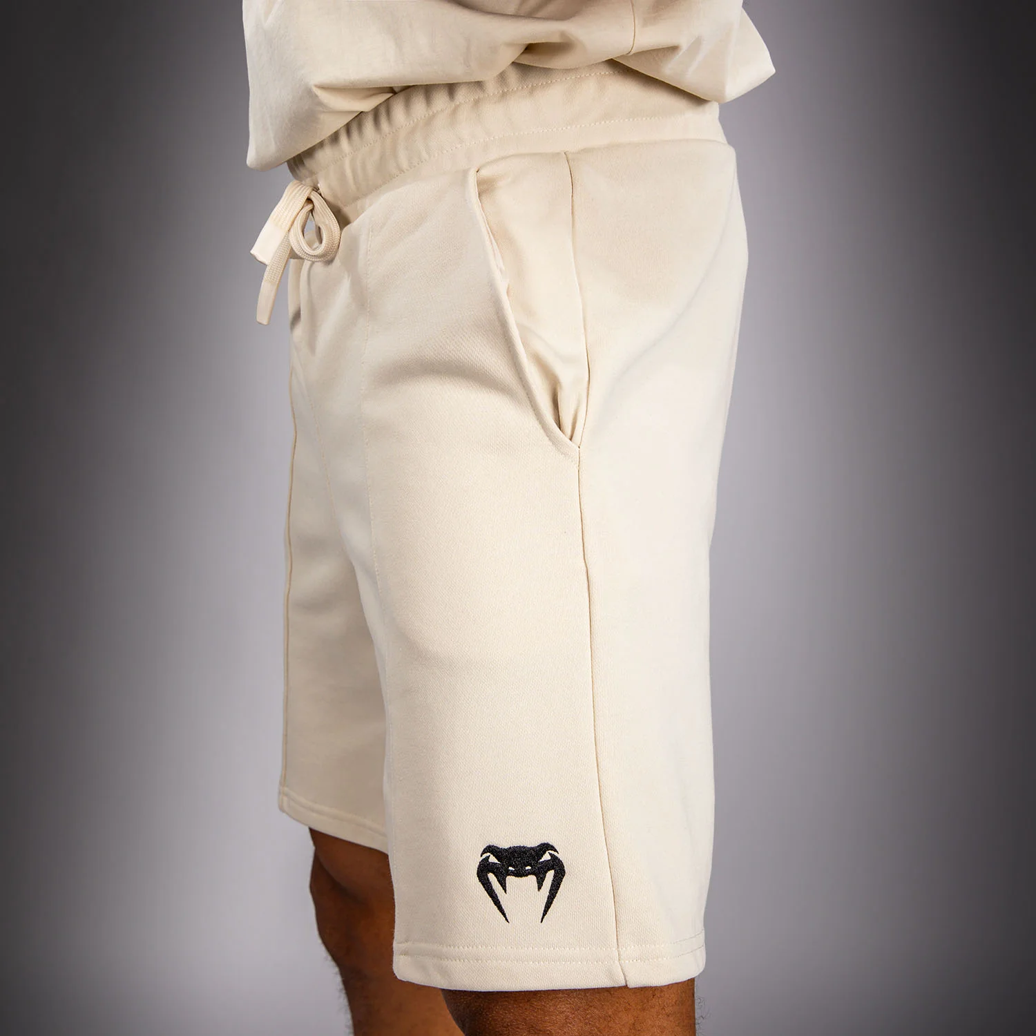 Venum Contender Fleece Cotton Shorts - Off-White - Image 6