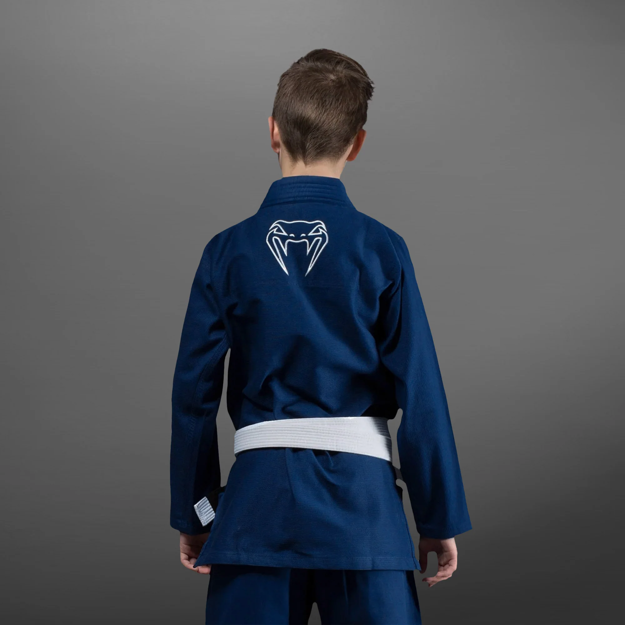 Venum Contender Kids BJJ Gi (Free white belt included) - Navy blue - Image 2