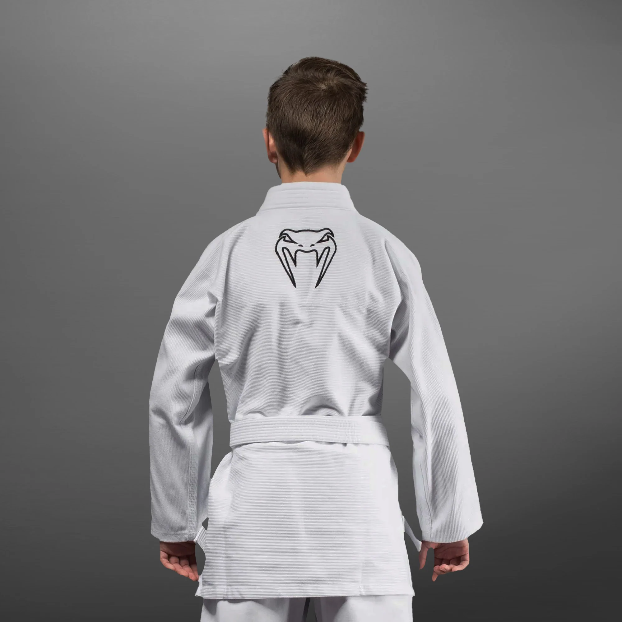 Venum Contender Kids BJJ Gi (Free white belt included) - White - Image 2